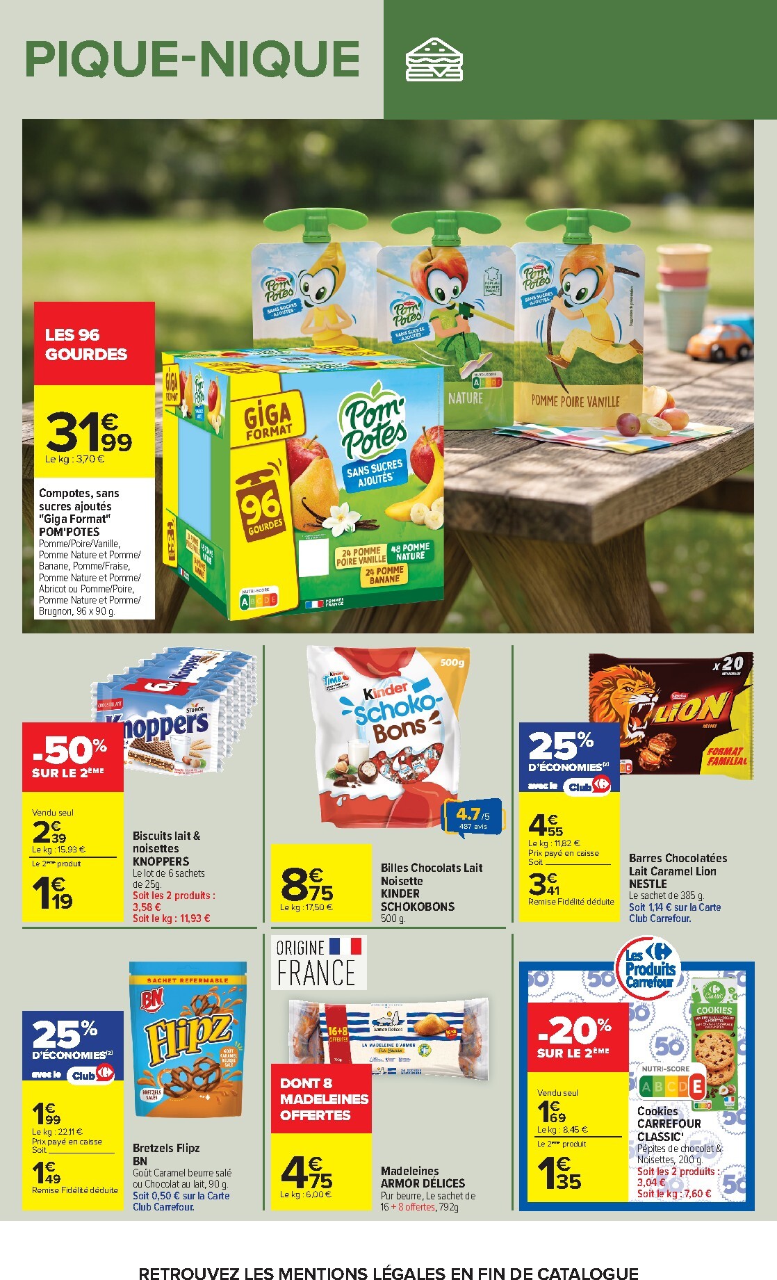 carrefour - Flyer Carrefour - Pique-Nique pour la semaine prochaine du du mardi 23/06/2026 au du lundi 06/07/2026 - page: 24