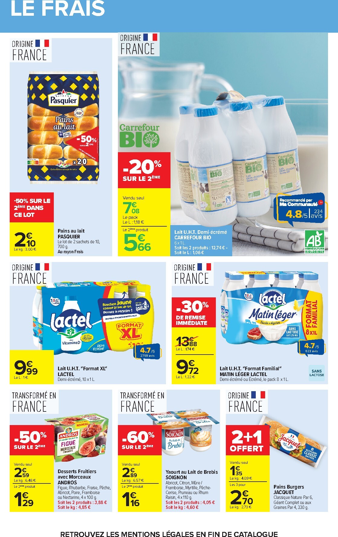 carrefour - Flyer Carrefour - Pique-Nique pour la semaine prochaine du du mardi 23/06/2026 au du lundi 06/07/2026 - page: 39