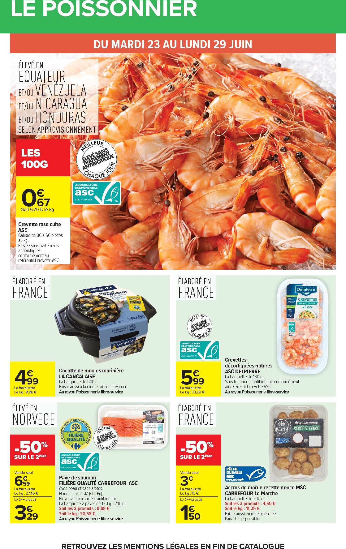 carrefour - Flyer Carrefour - Pique-Nique pour la semaine prochaine du du mardi 23/06/2026 au du lundi 06/07/2026 - page: 33
