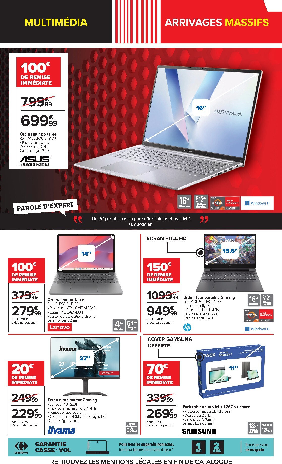 carrefour - Flyer Carrefour - Arrivages Massifs pour la semaine prochaine du du mardi 23/06/2026 au du lundi 06/07/2026 - page: 18