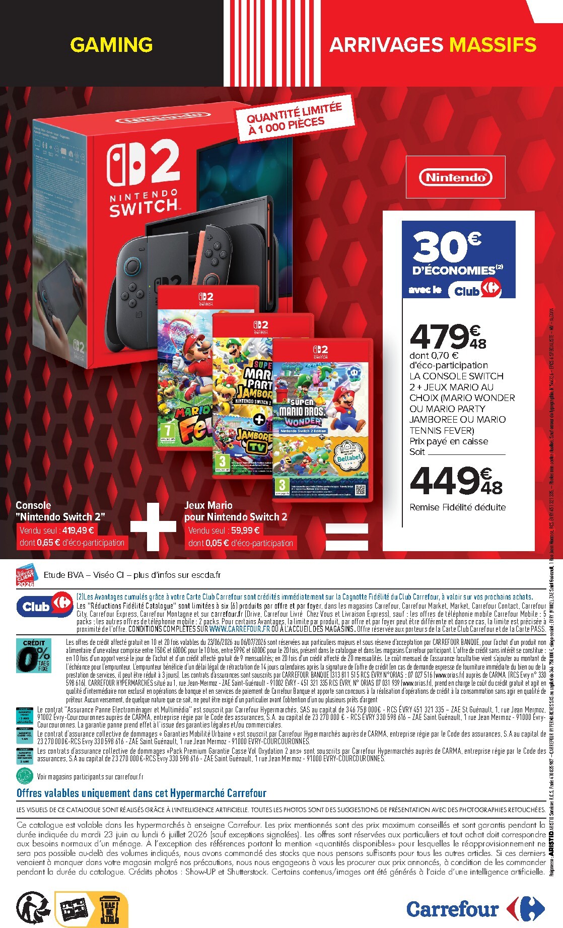 carrefour - Flyer Carrefour - Arrivages Massifs pour la semaine prochaine du du mardi 23/06/2026 au du lundi 06/07/2026 - page: 21