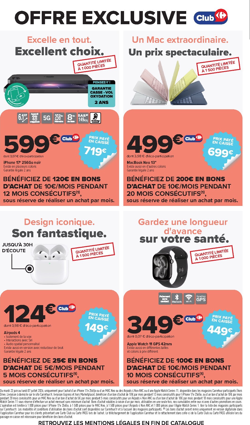 carrefour - Flyer Carrefour - Arrivages Massifs pour la semaine prochaine du du mardi 23/06/2026 au du lundi 06/07/2026 - page: 16