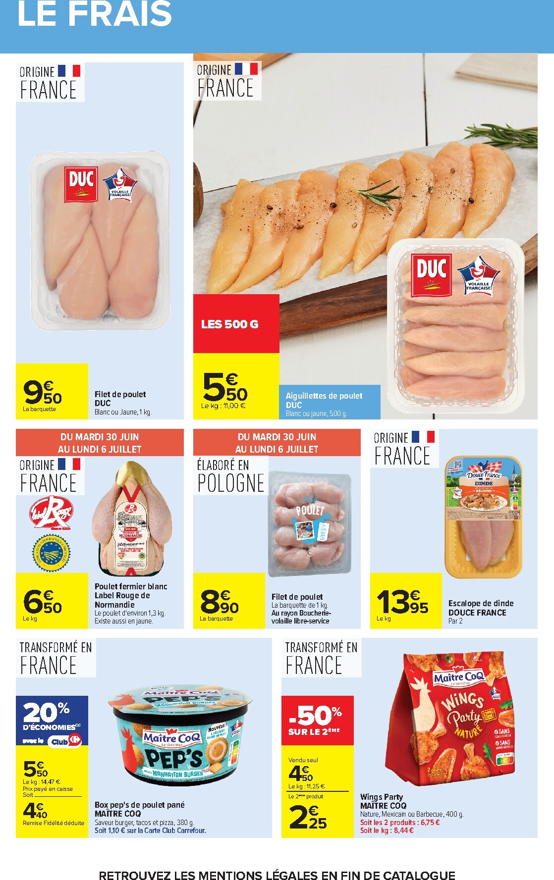 carrefour - Flyer Carrefour pour la semaine prochaine du du mardi 30/06/2026 au du lundi 13/07/2026 - page: 36