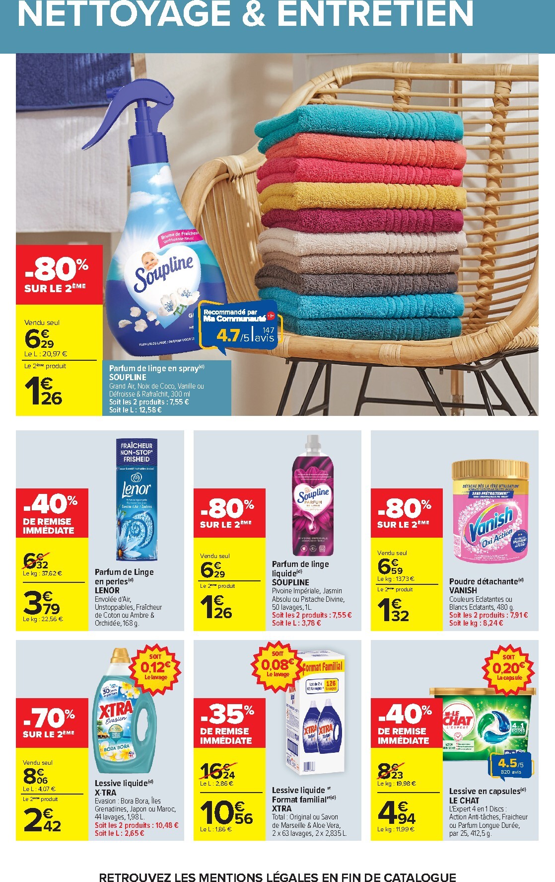 carrefour - Flyer Carrefour pour la semaine prochaine du du mardi 30/06/2026 au du lundi 13/07/2026 - page: 59