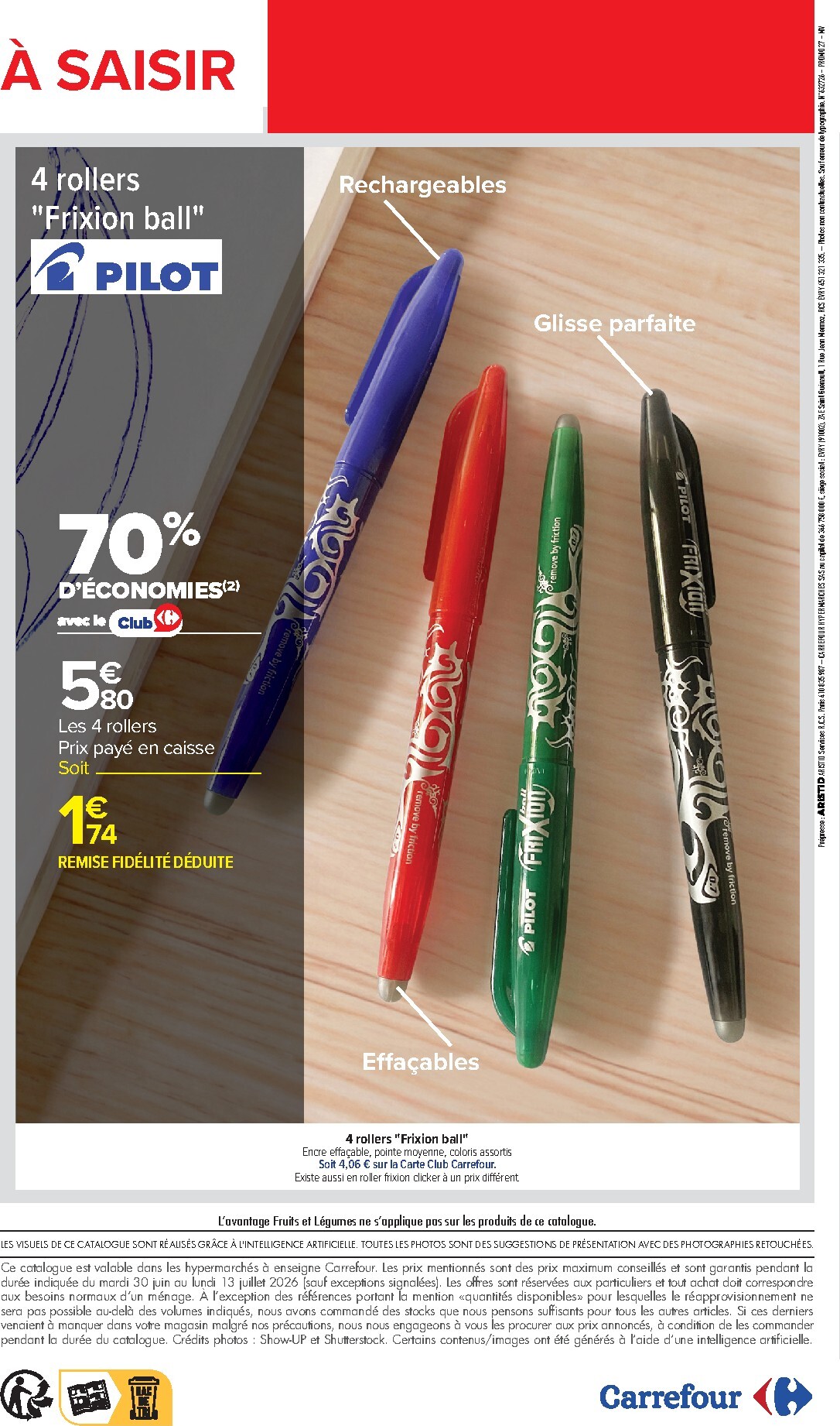 carrefour - Flyer Carrefour pour la semaine prochaine du du mardi 30/06/2026 au du lundi 13/07/2026 - page: 2