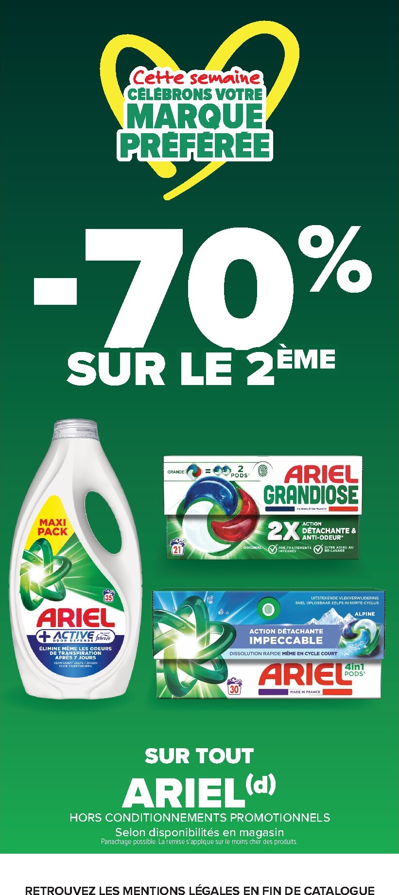 carrefour - Flyer Carrefour pour la semaine prochaine du du mardi 30/06/2026 au du lundi 13/07/2026 - page: 60