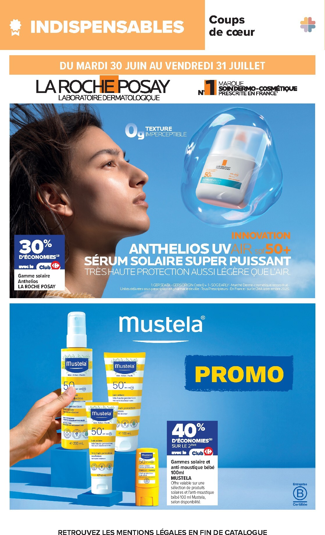 carrefour - Flyer Carrefour - Parapharmacie pour la semaine prochaine du du mardi 30/06/2026 au du lundi 24/08/2026 - page: 2