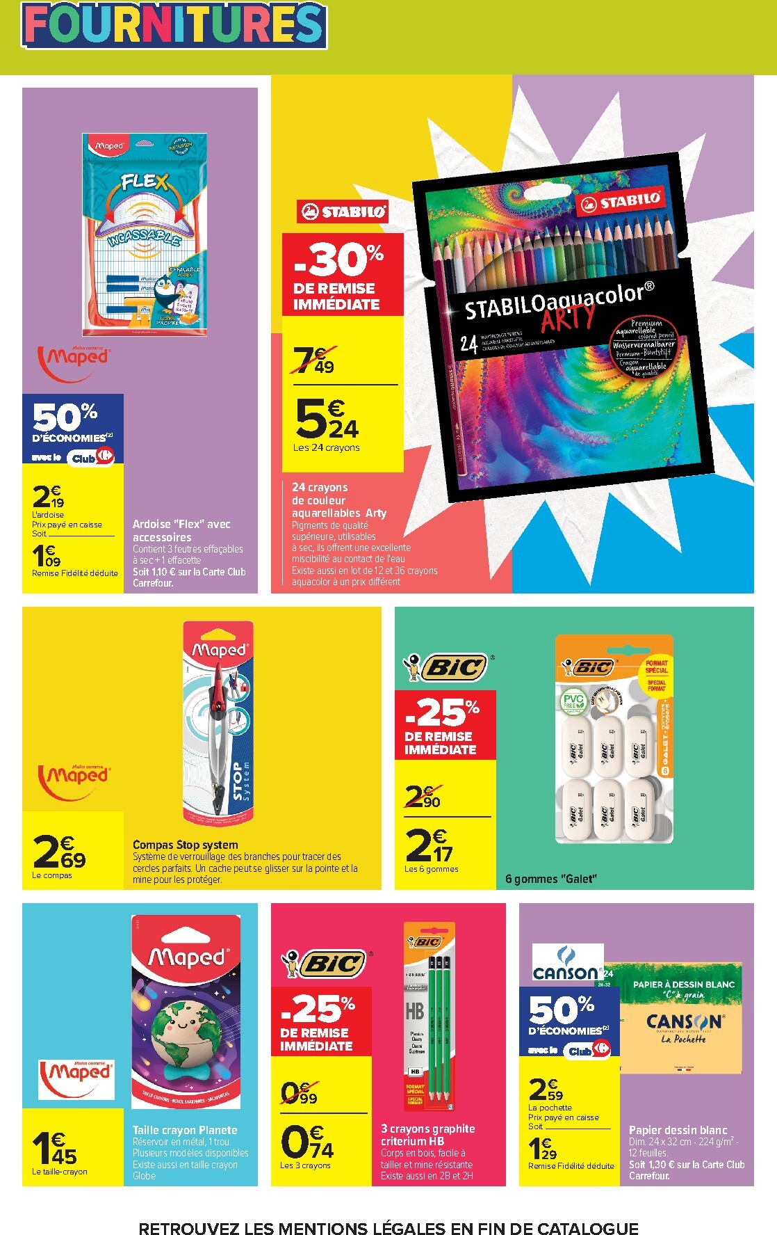 carrefour - Flyer Carrefour - L'été en transat, la rentrée dans le sac. pour la semaine prochaine du du mardi 30/06/2026 au du lundi 20/07/2026 - page: 19