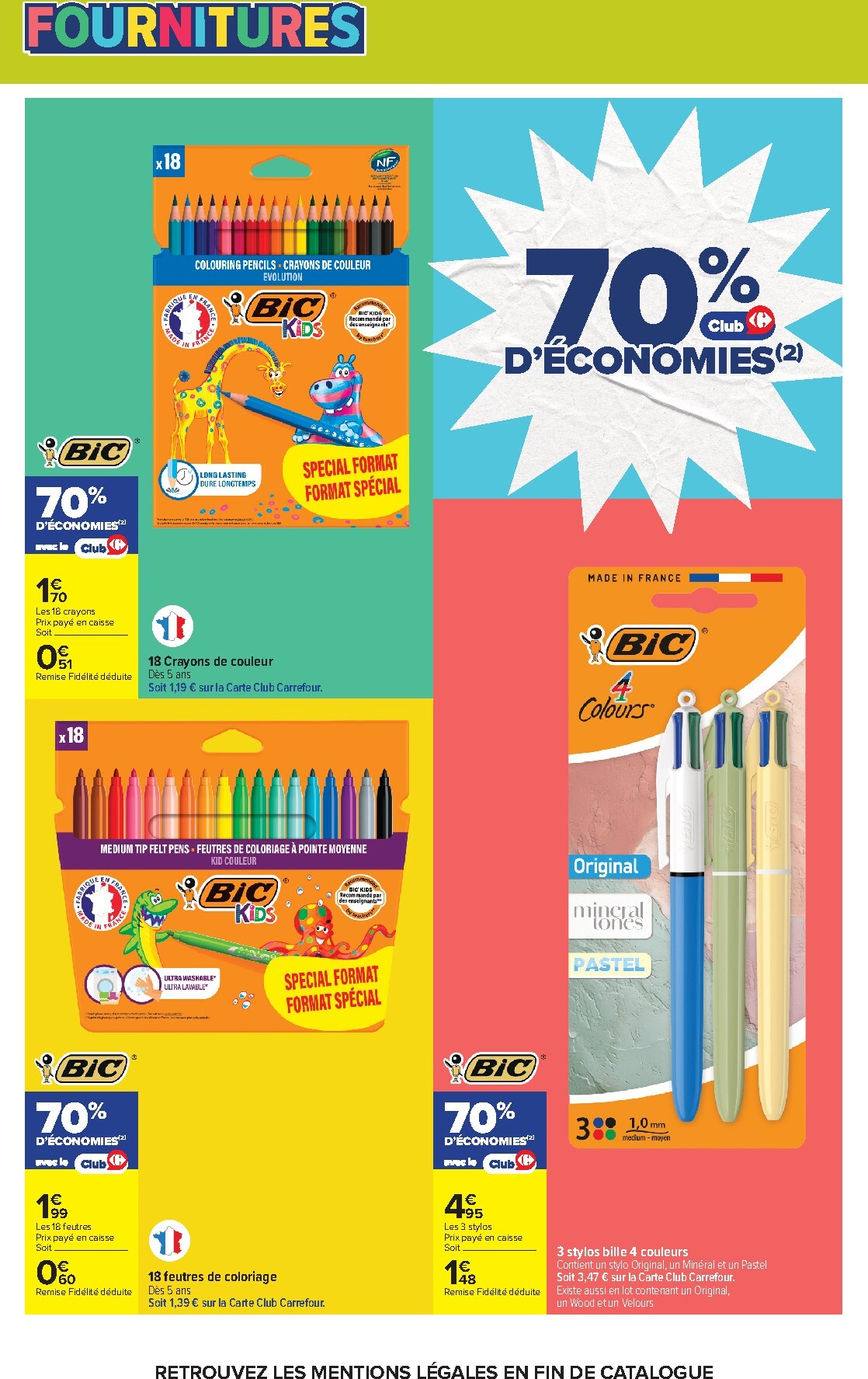 carrefour - Flyer Carrefour - L'été en transat, la rentrée dans le sac. pour la semaine prochaine du du mardi 30/06/2026 au du lundi 20/07/2026 - page: 17