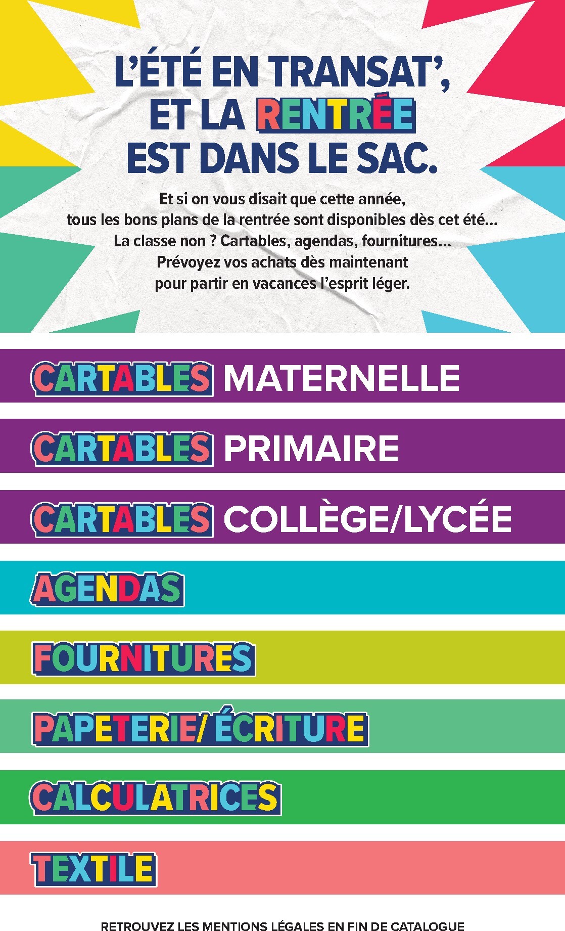 carrefour - Flyer Carrefour - L'été en transat, la rentrée dans le sac. pour la semaine prochaine du du mardi 30/06/2026 au du lundi 20/07/2026 - page: 2