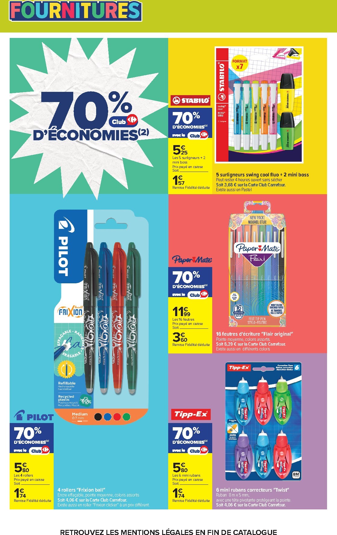 carrefour - Flyer Carrefour - L'été en transat, la rentrée dans le sac. pour la semaine prochaine du du mardi 30/06/2026 au du lundi 20/07/2026 - page: 16