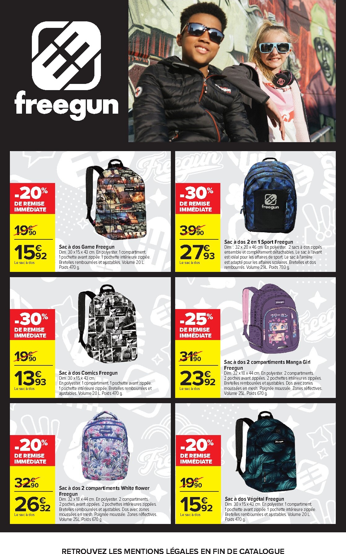 carrefour - Flyer Carrefour - L'été en transat, la rentrée dans le sac. pour la semaine prochaine du du mardi 30/06/2026 au du lundi 20/07/2026 - page: 11