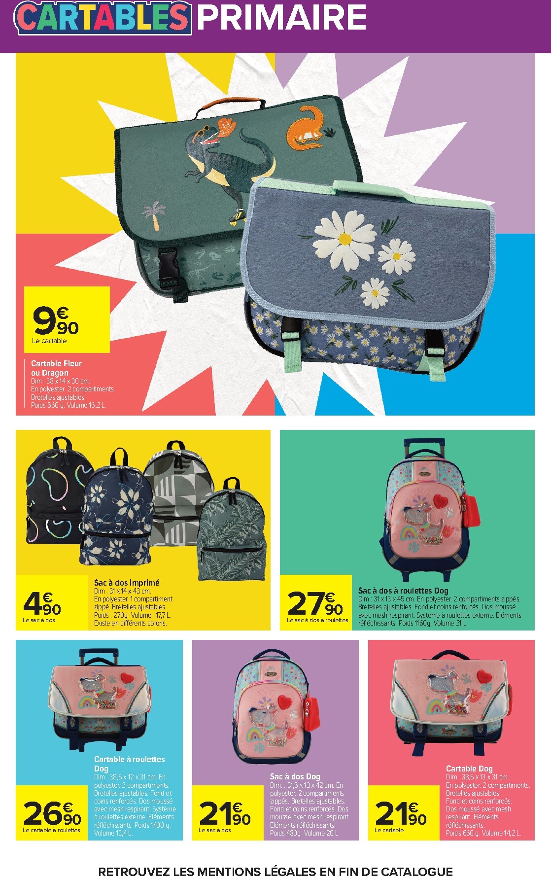 carrefour - Flyer Carrefour - L'été en transat, la rentrée dans le sac. pour la semaine prochaine du du mardi 30/06/2026 au du lundi 20/07/2026 - page: 4