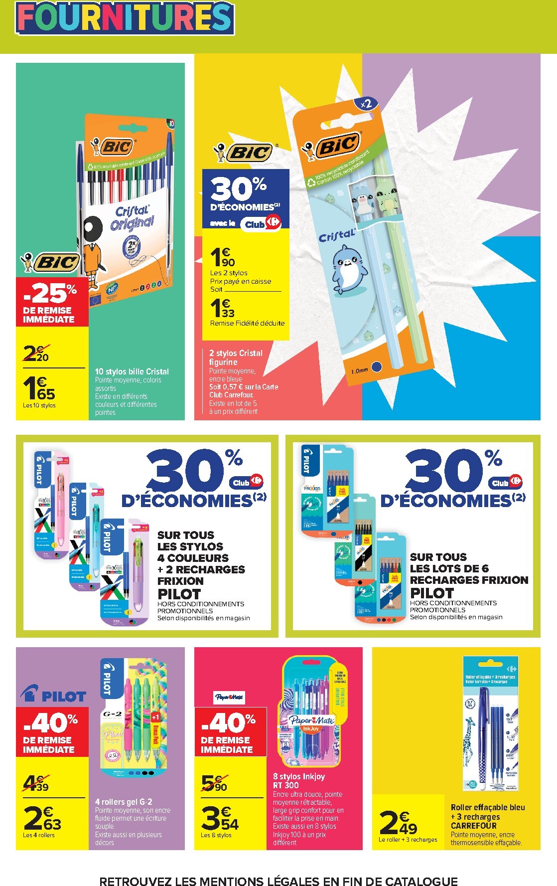 carrefour - Flyer Carrefour - L'été en transat, la rentrée dans le sac. pour la semaine prochaine du du mardi 30/06/2026 au du lundi 20/07/2026 - page: 18