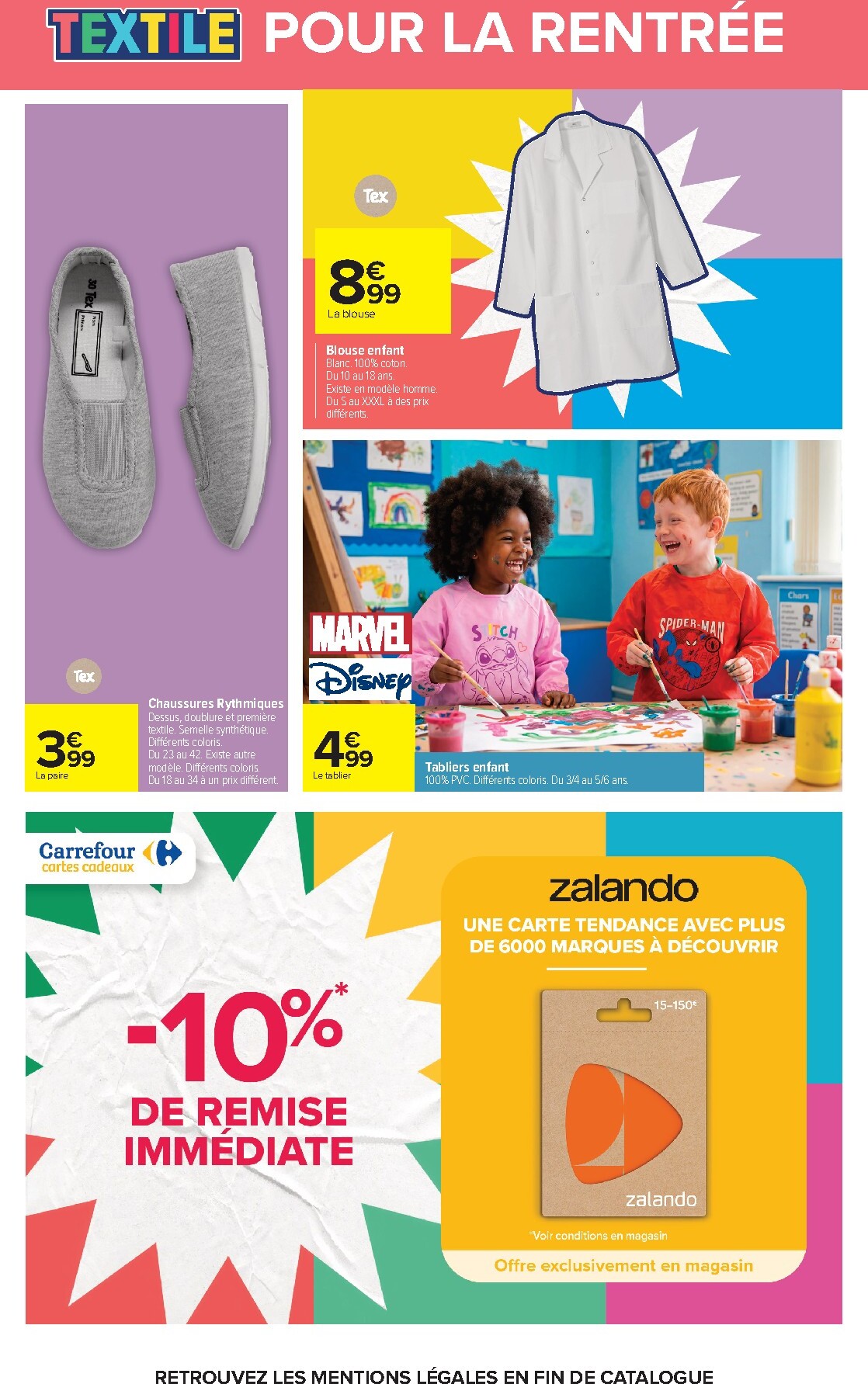 carrefour - Flyer Carrefour - L'été en transat, la rentrée dans le sac. pour la semaine prochaine du du mardi 30/06/2026 au du lundi 20/07/2026 - page: 23