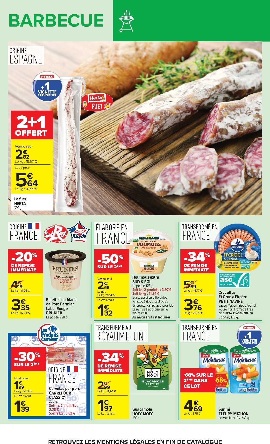 carrefour - Flyer Carrefour - BARBECUE pour la semaine prochaine du du mardi 07/07/2026 au du lundi 20/07/2026 - page: 27