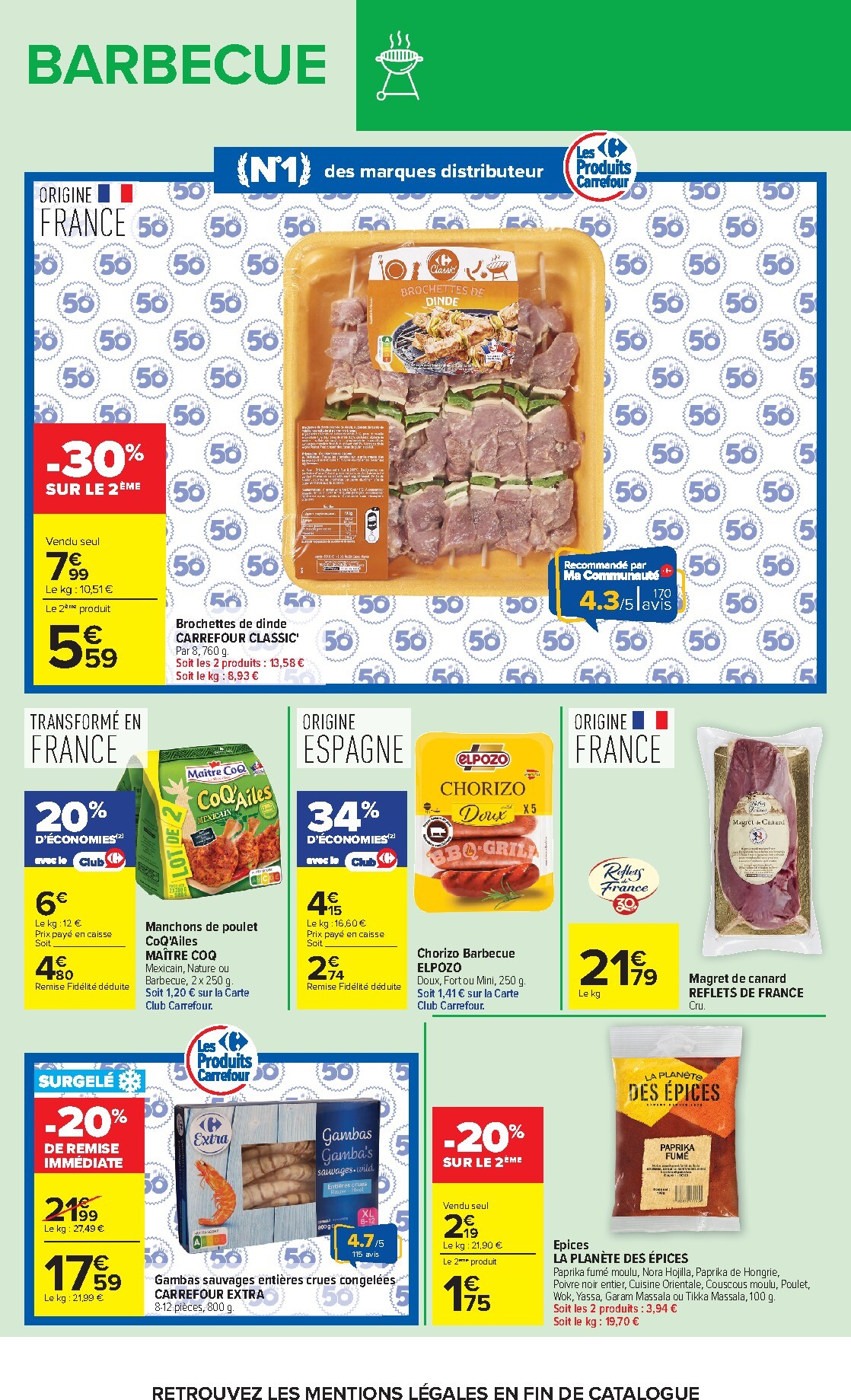 carrefour - Flyer Carrefour - BARBECUE pour la semaine prochaine du du mardi 07/07/2026 au du lundi 20/07/2026 - page: 9