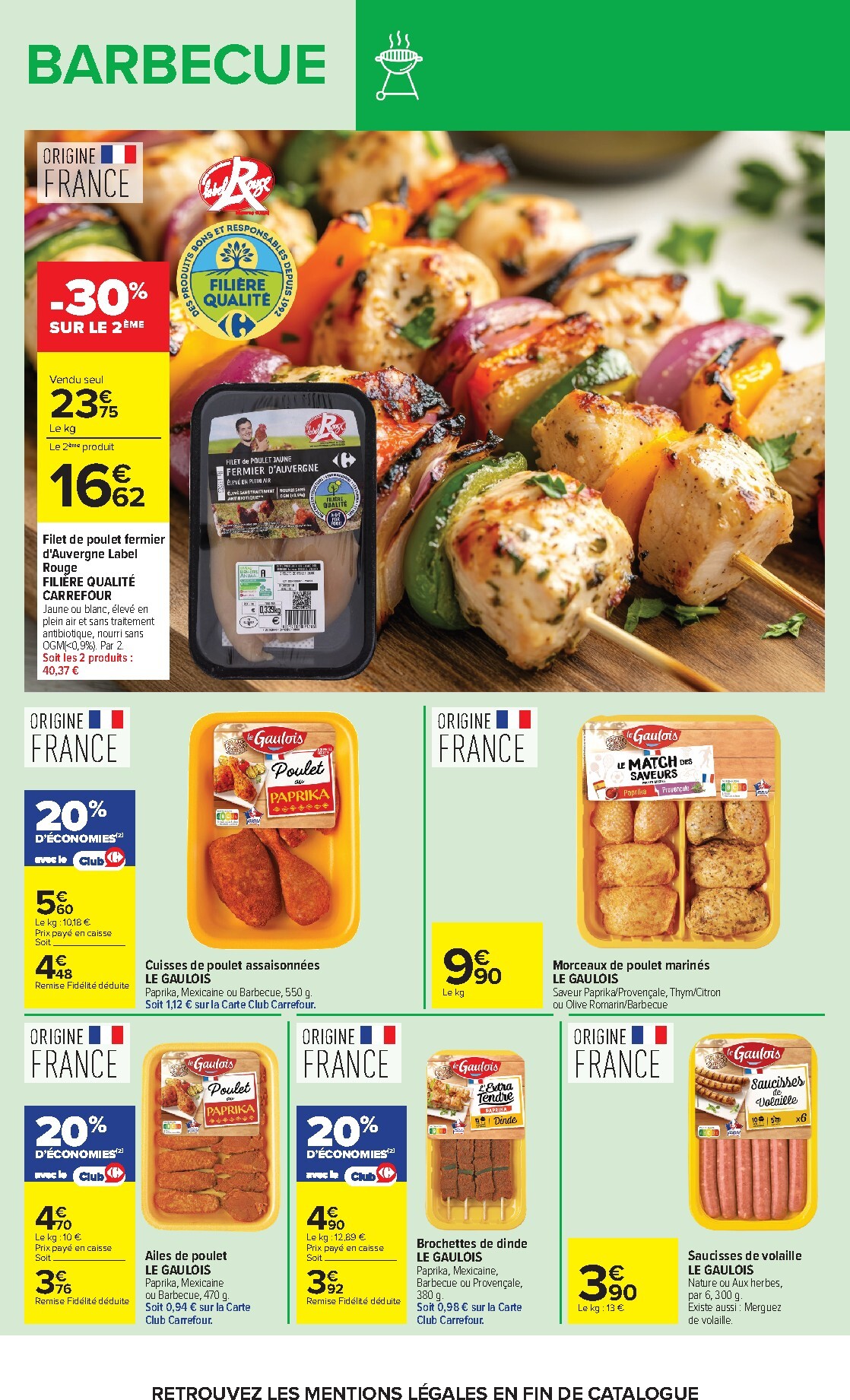 carrefour - Flyer Carrefour - BARBECUE pour la semaine prochaine du du mardi 07/07/2026 au du lundi 20/07/2026 - page: 8