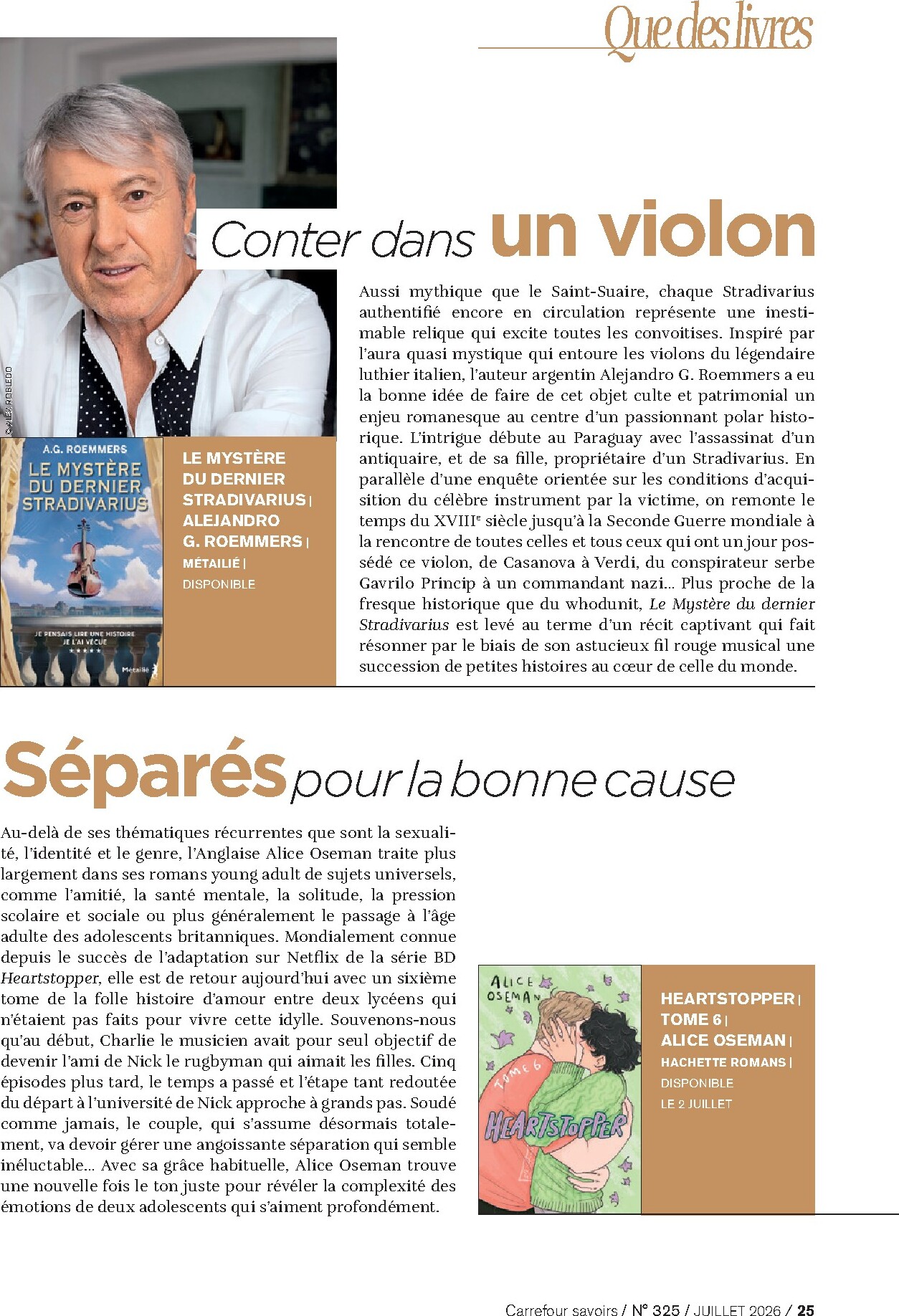carrefour - Current Carrefour - A Chacun Sa Culture leaflet valid from du mercredi 01/07/2026 to du vendredi 31/07/2026 - page: 25
