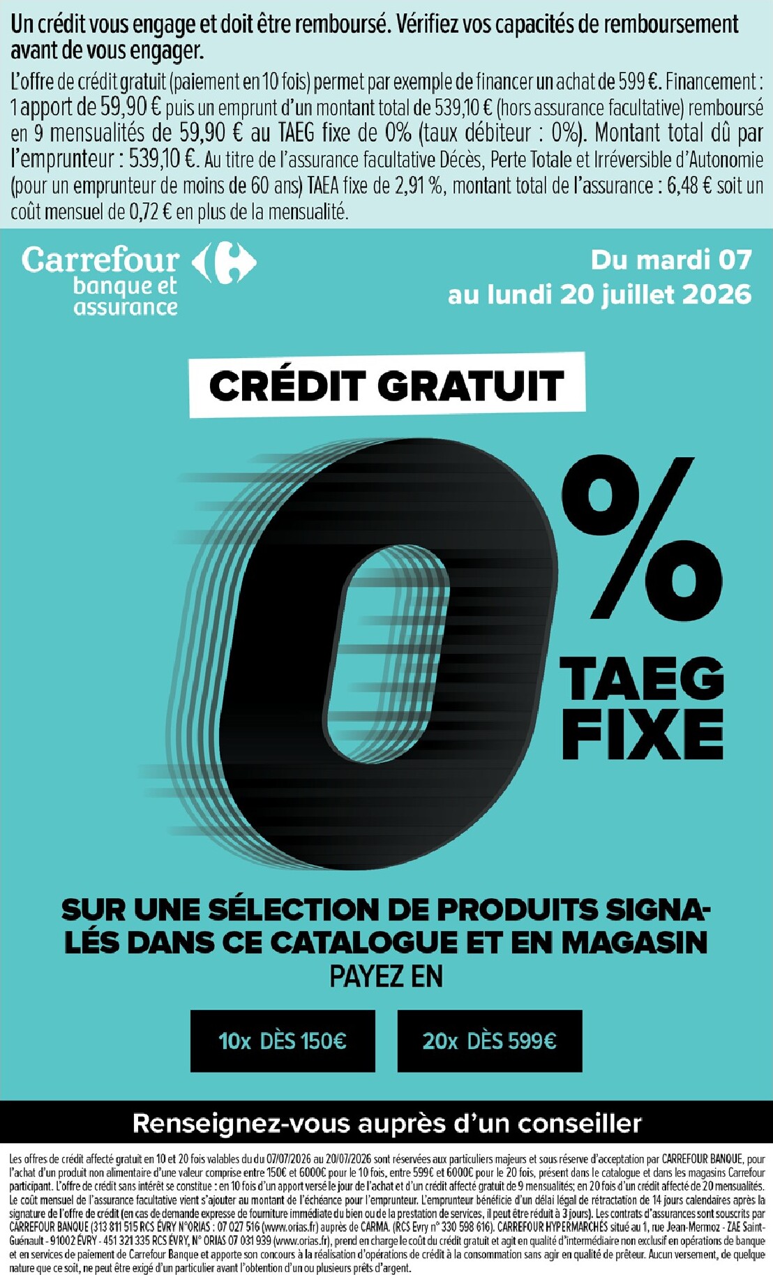 carrefour - Flyer Carrefour - High-Tech, Multimédia pour la semaine prochaine du du mardi 07/07/2026 au du lundi 20/07/2026 - page: 20