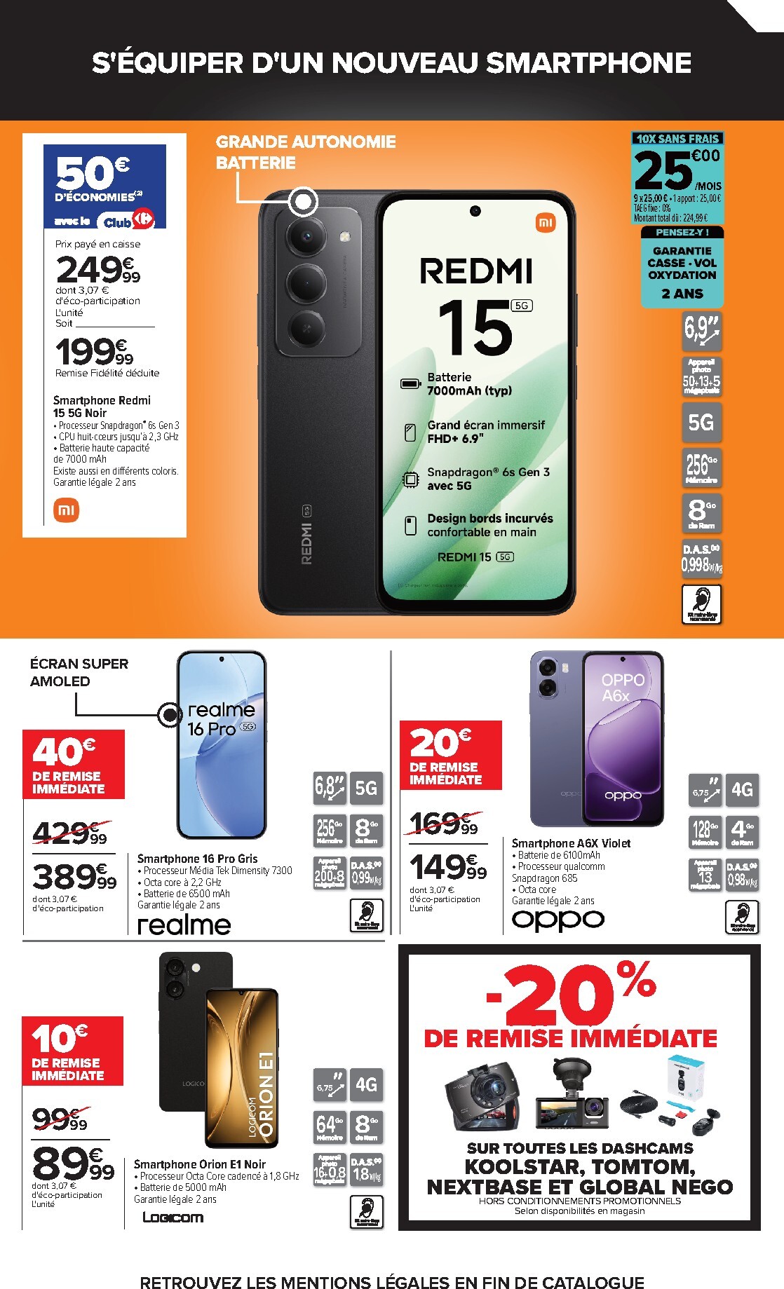 carrefour - Flyer Carrefour - High-Tech, Multimédia pour la semaine prochaine du du mardi 07/07/2026 au du lundi 20/07/2026 - page: 13
