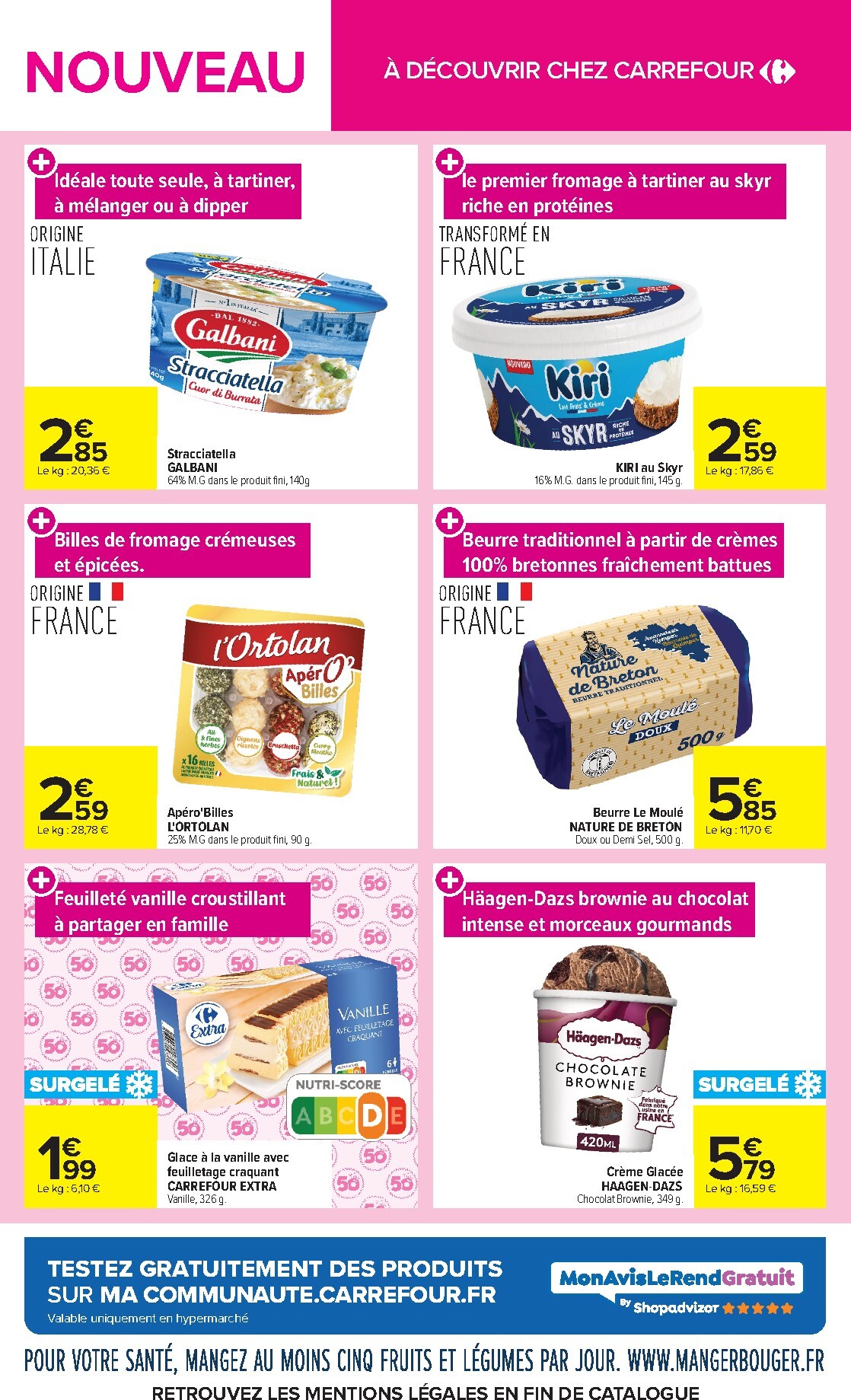 carrefour - Flyer Carrefour - LES NOUVEAUTÉS DE JUILLET pour la semaine prochaine du du mardi 07/07/2026 au du lundi 27/07/2026 - page: 3