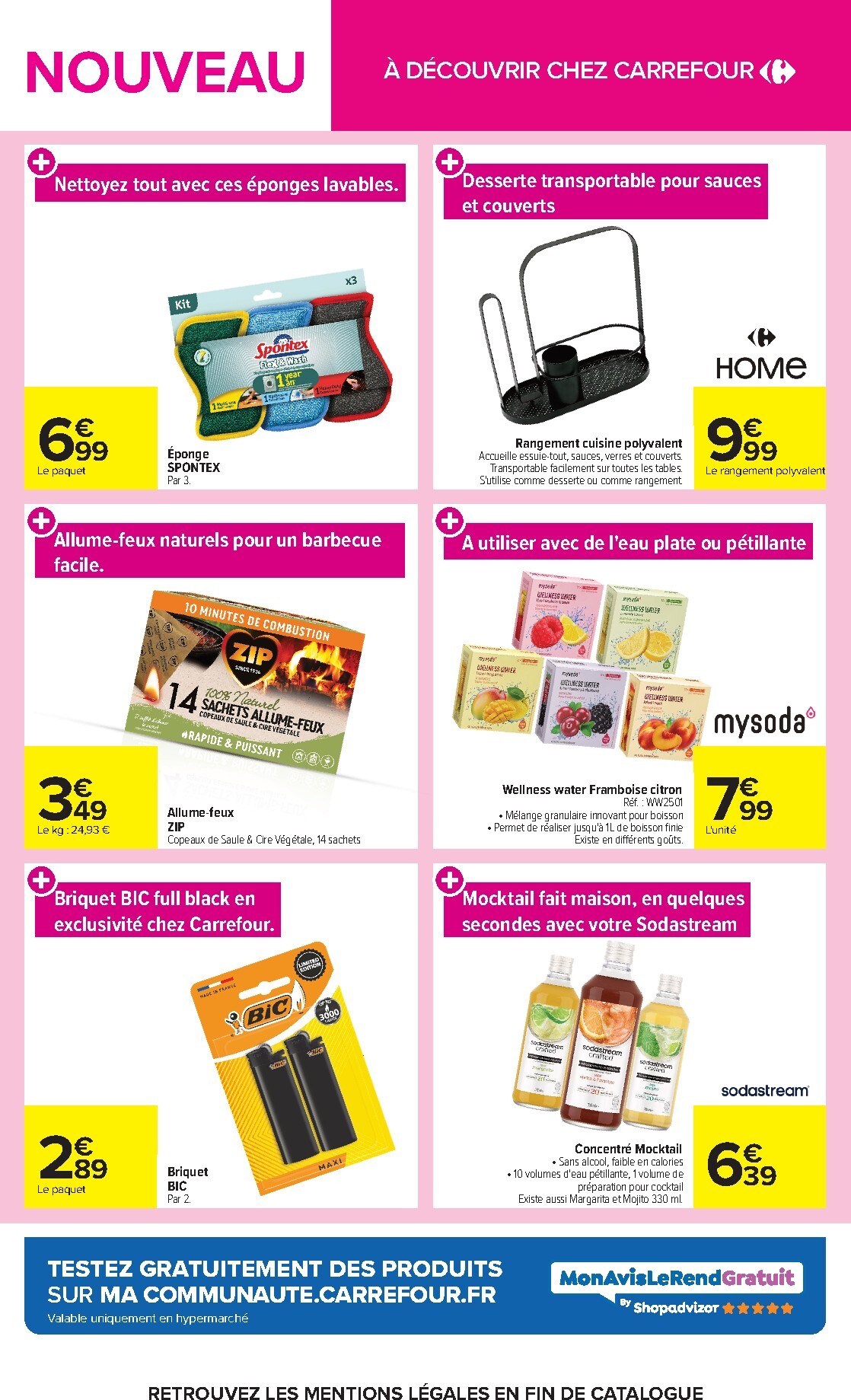 carrefour - Flyer Carrefour - LES NOUVEAUTÉS DE JUILLET pour la semaine prochaine du du mardi 07/07/2026 au du lundi 27/07/2026 - page: 11