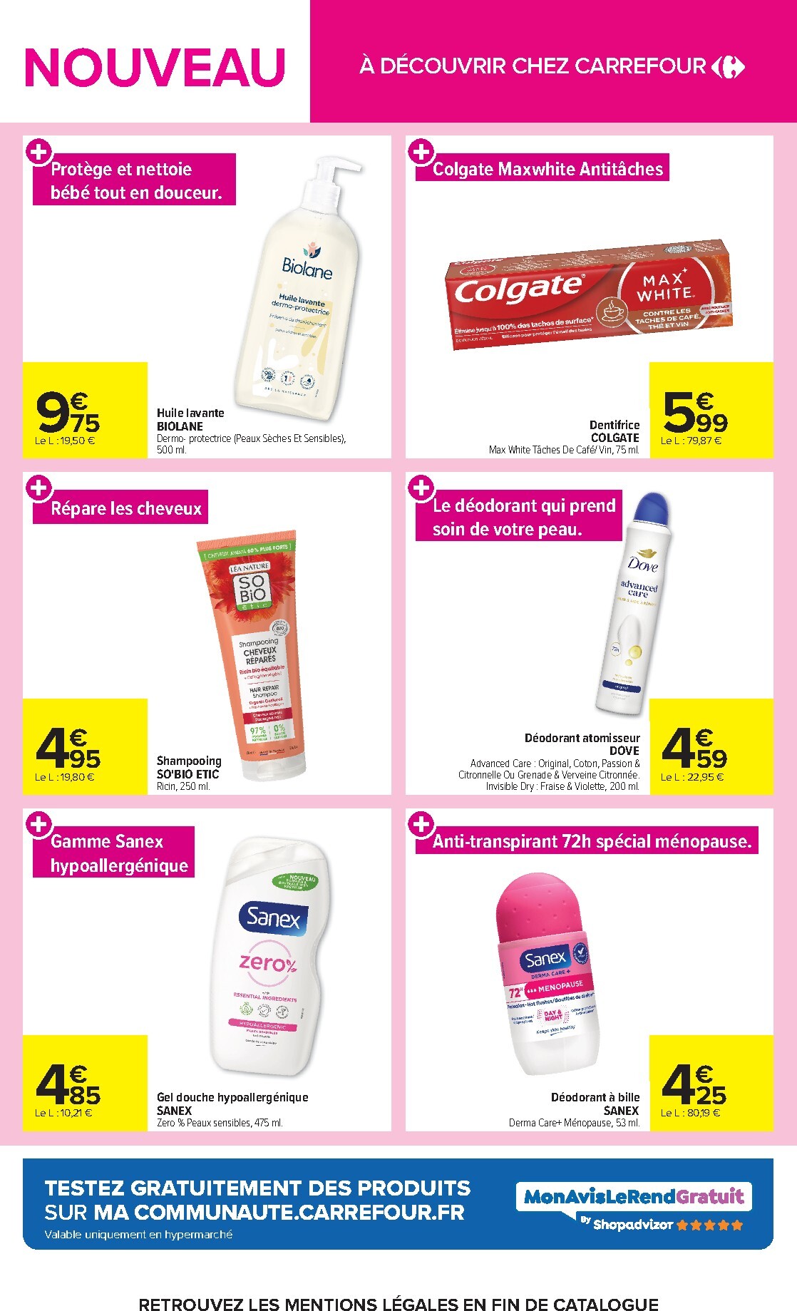 carrefour - Flyer Carrefour - LES NOUVEAUTÉS DE JUILLET pour la semaine prochaine du du mardi 07/07/2026 au du lundi 27/07/2026 - page: 9