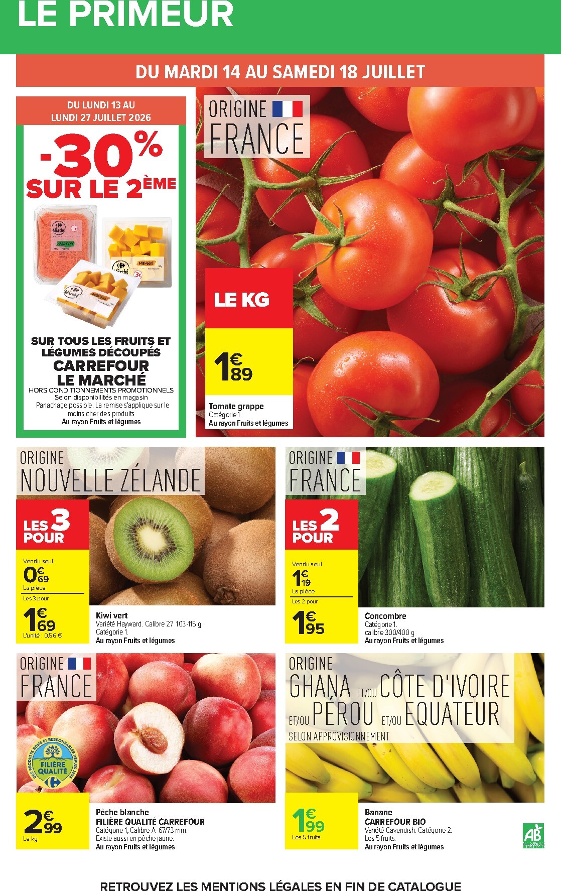 carrefour - Flyer Carrefour pour la semaine prochaine du du lundi 13/07/2026 au du lundi 27/07/2026 - page: 27