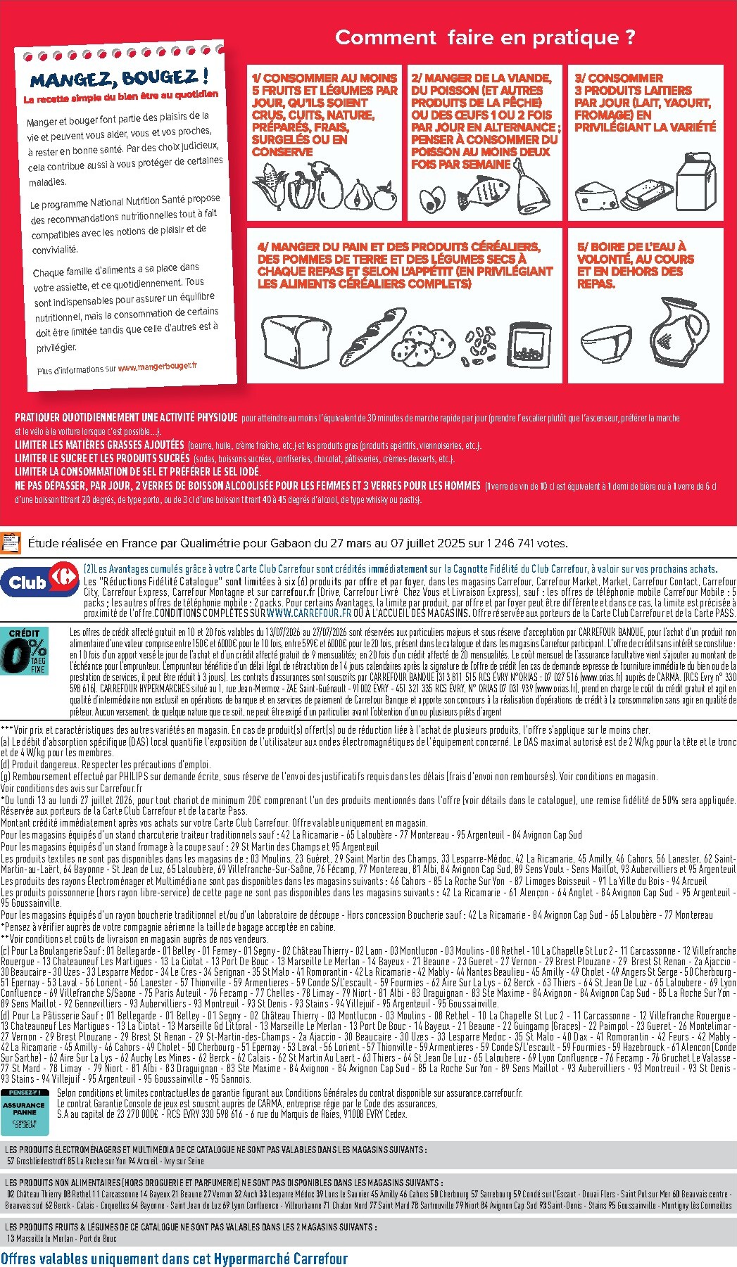 carrefour - Flyer Carrefour pour la semaine prochaine du du lundi 13/07/2026 au du lundi 27/07/2026 - page: 81
