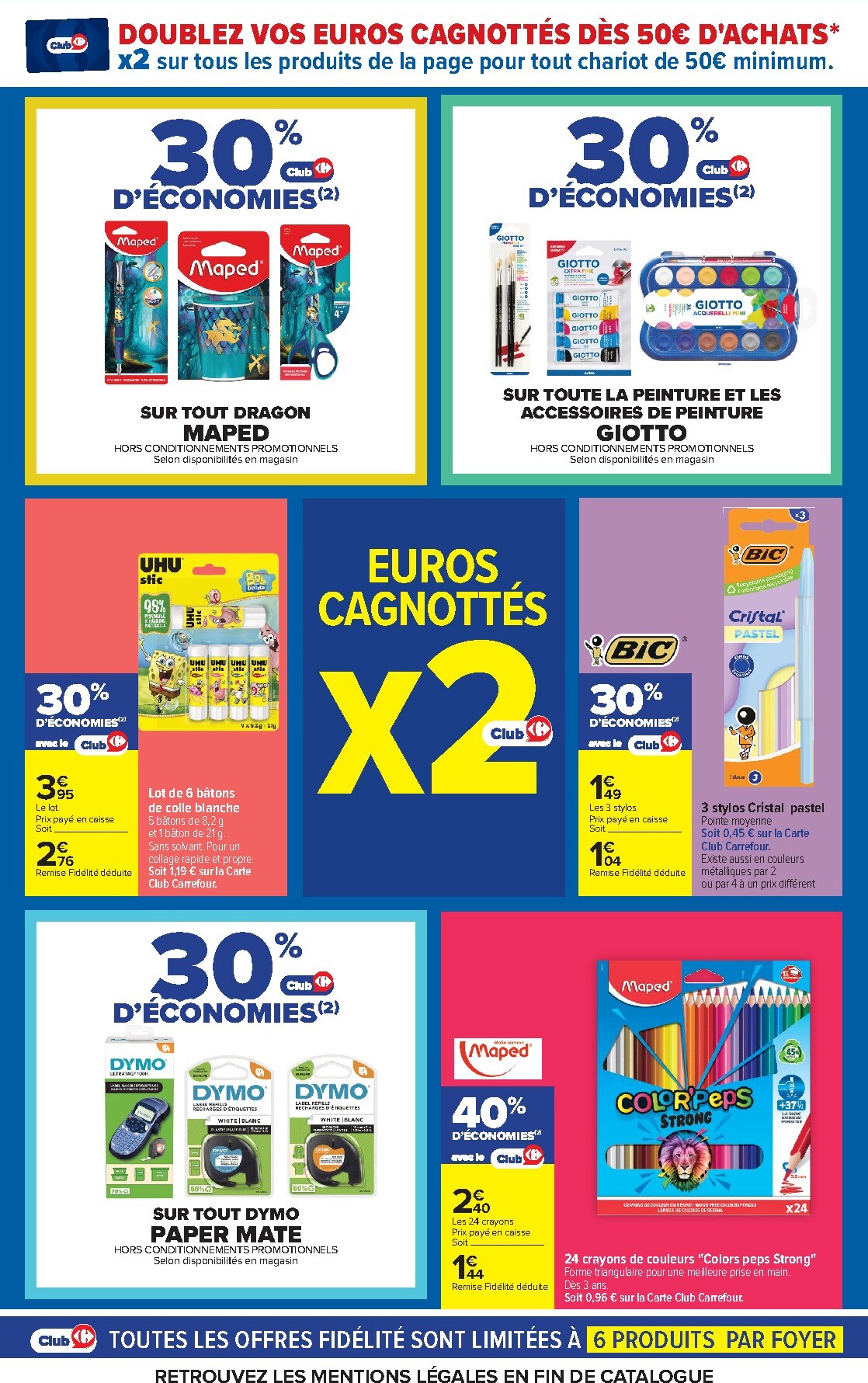 carrefour - Flyer Carrefour pour la semaine prochaine du du lundi 13/07/2026 au du lundi 27/07/2026 - page: 74