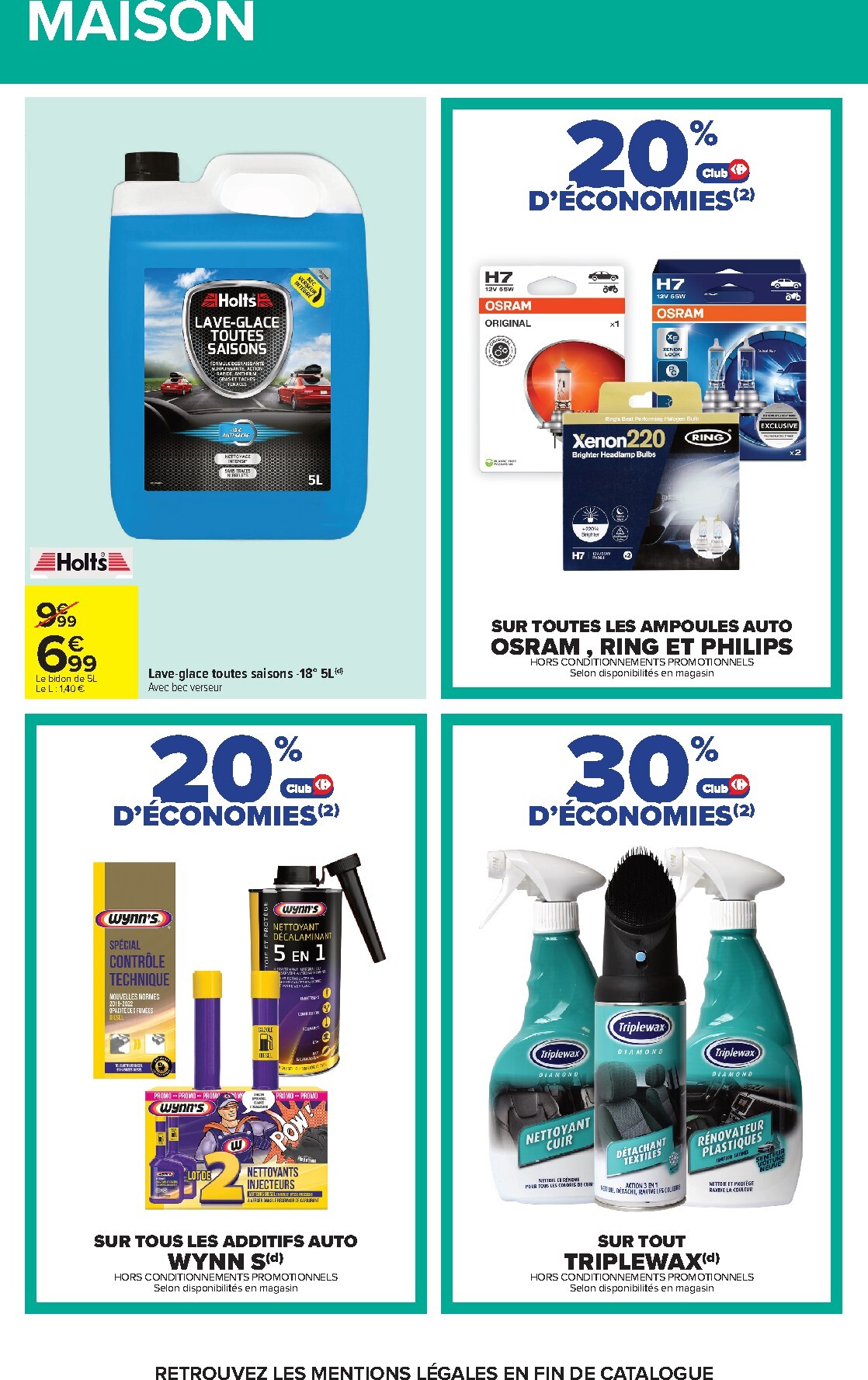 carrefour - Flyer Carrefour pour la semaine prochaine du du lundi 13/07/2026 au du lundi 27/07/2026 - page: 60
