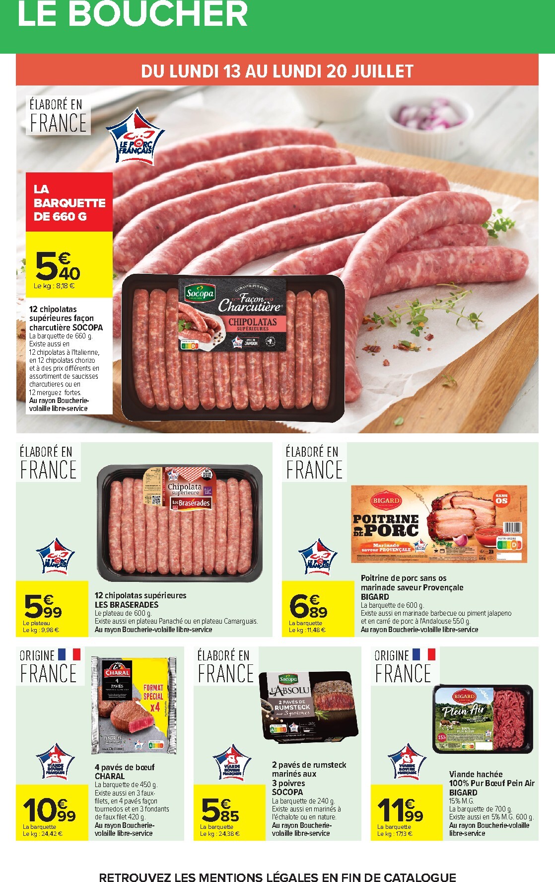 carrefour - Flyer Carrefour pour la semaine prochaine du du lundi 13/07/2026 au du lundi 27/07/2026 - page: 25