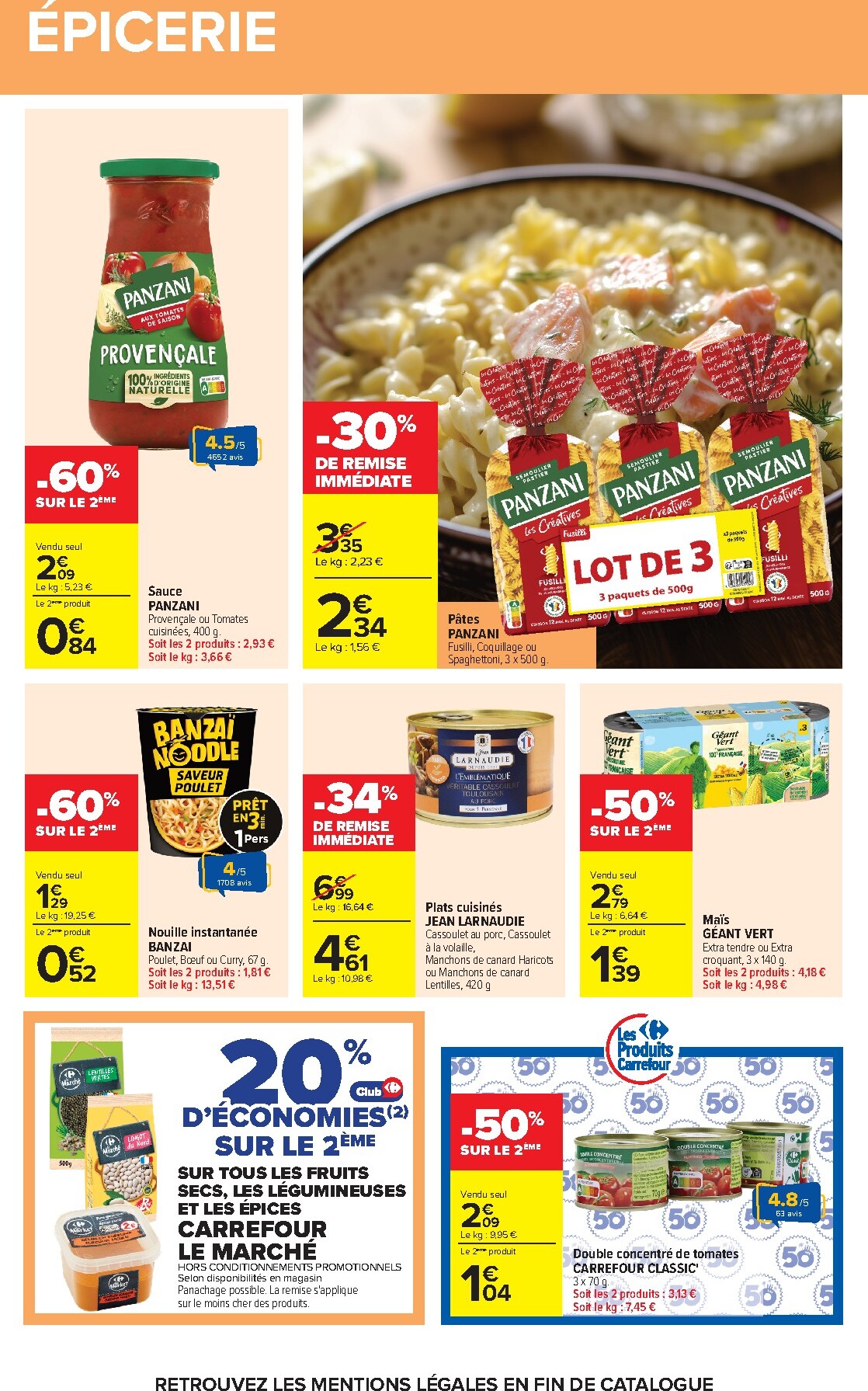 carrefour - Flyer Carrefour pour la semaine prochaine du du lundi 13/07/2026 au du lundi 27/07/2026 - page: 42