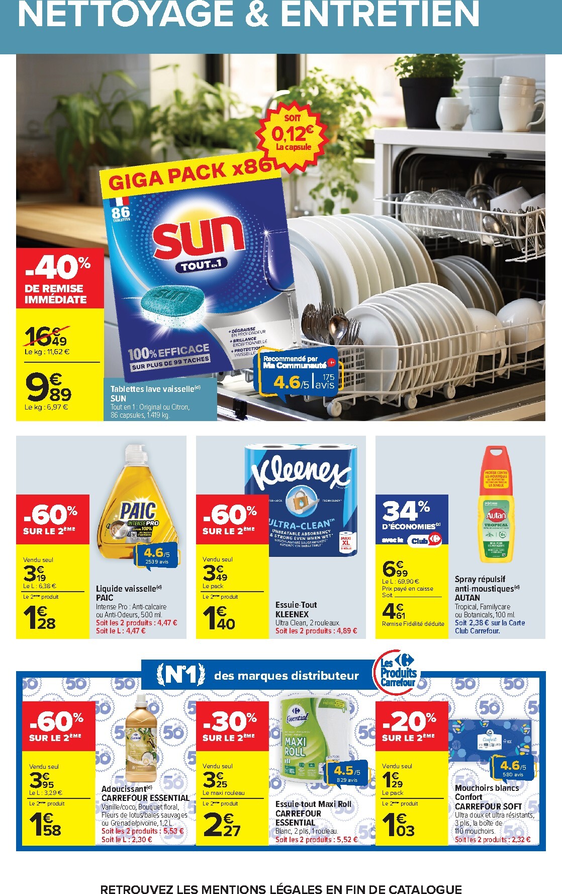 carrefour - Flyer Carrefour pour la semaine prochaine du du lundi 13/07/2026 au du lundi 27/07/2026 - page: 50