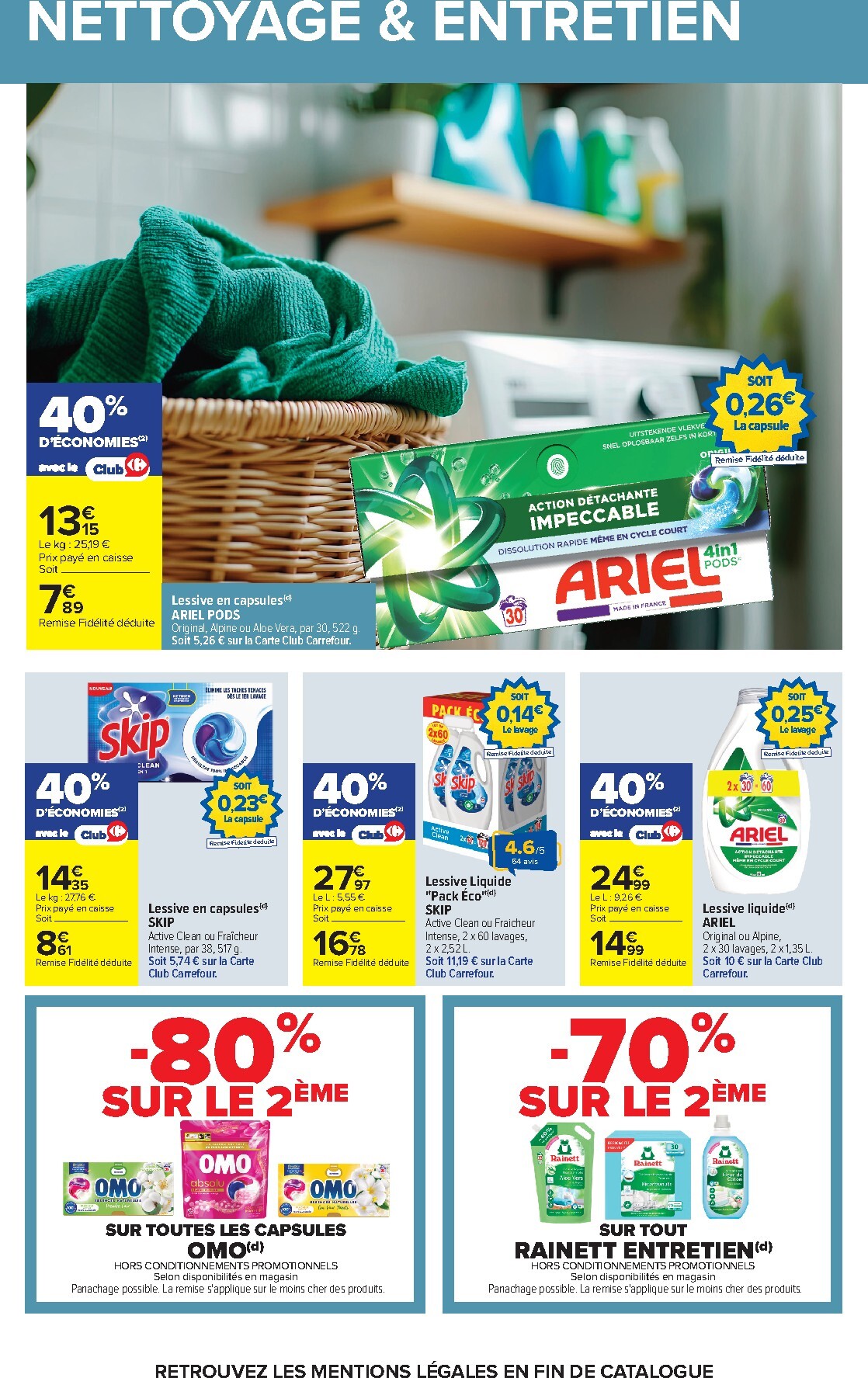 carrefour - Flyer Carrefour pour la semaine prochaine du du mardi 21/07/2026 au du lundi 03/08/2026 - page: 43
