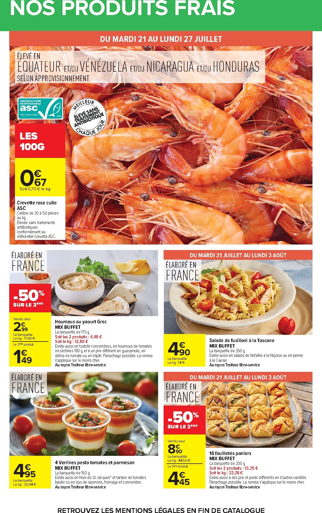 carrefour - Flyer Carrefour pour la semaine prochaine du du mardi 21/07/2026 au du lundi 03/08/2026 - page: 20