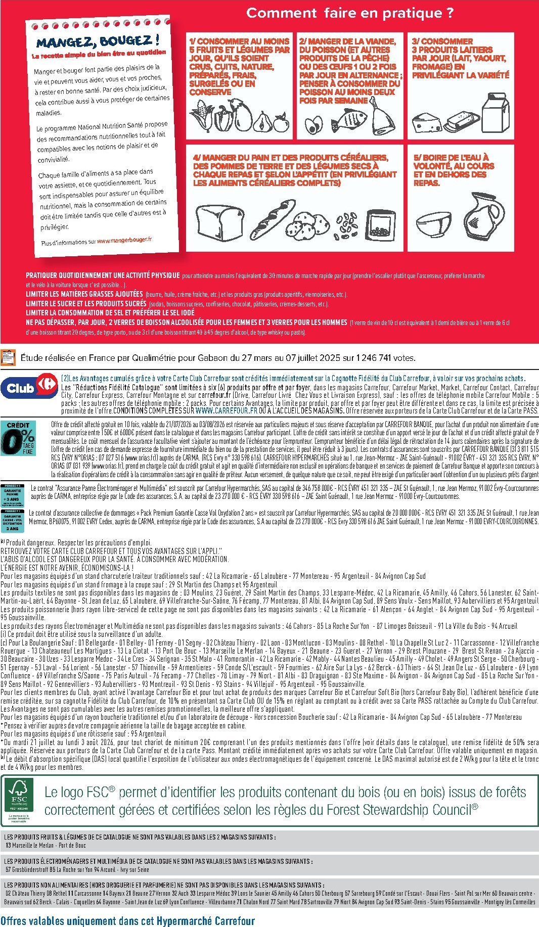 carrefour - Flyer Carrefour pour la semaine prochaine du du mardi 21/07/2026 au du lundi 03/08/2026 - page: 80