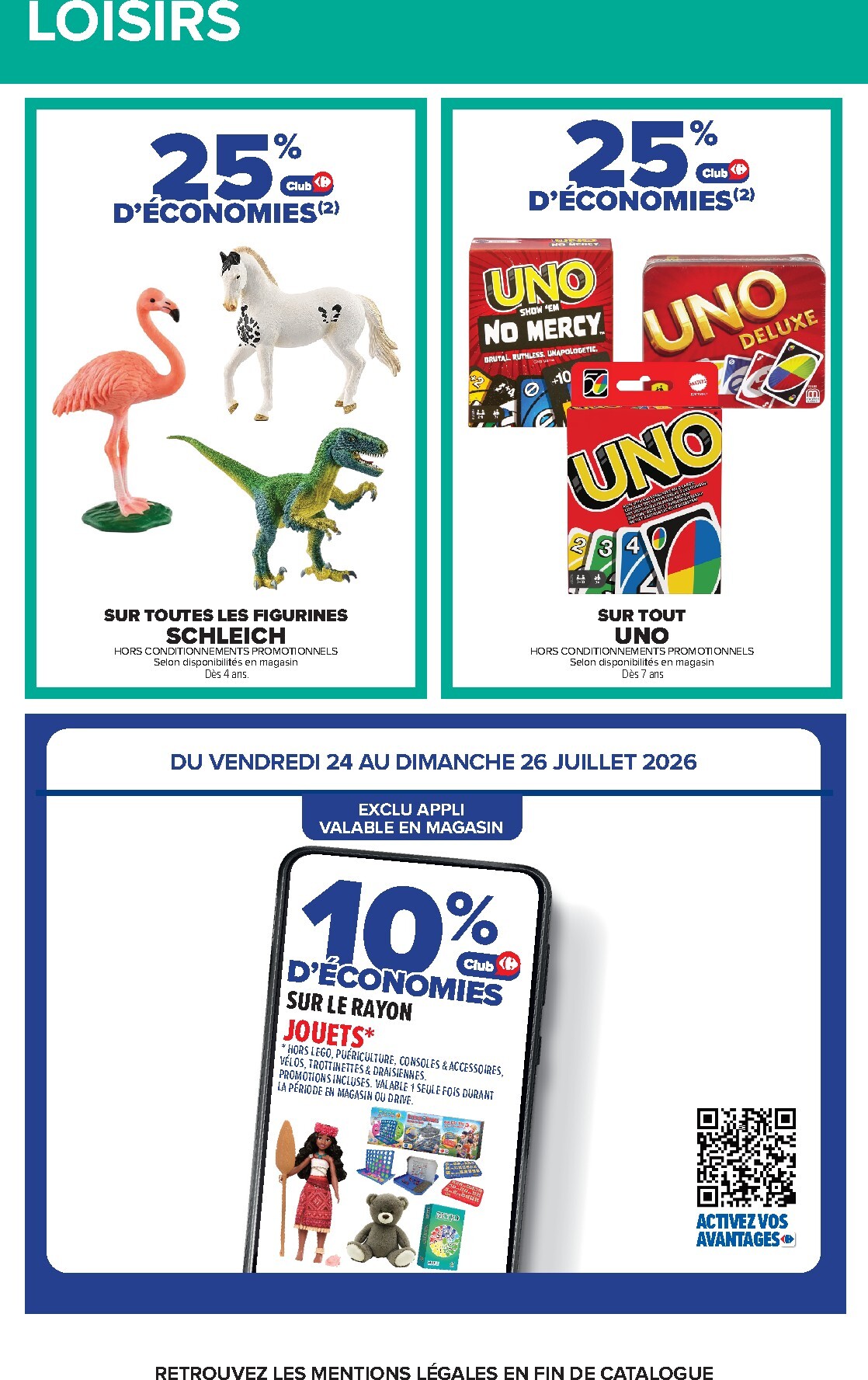 carrefour - Flyer Carrefour pour la semaine prochaine du du mardi 21/07/2026 au du lundi 03/08/2026 - page: 58