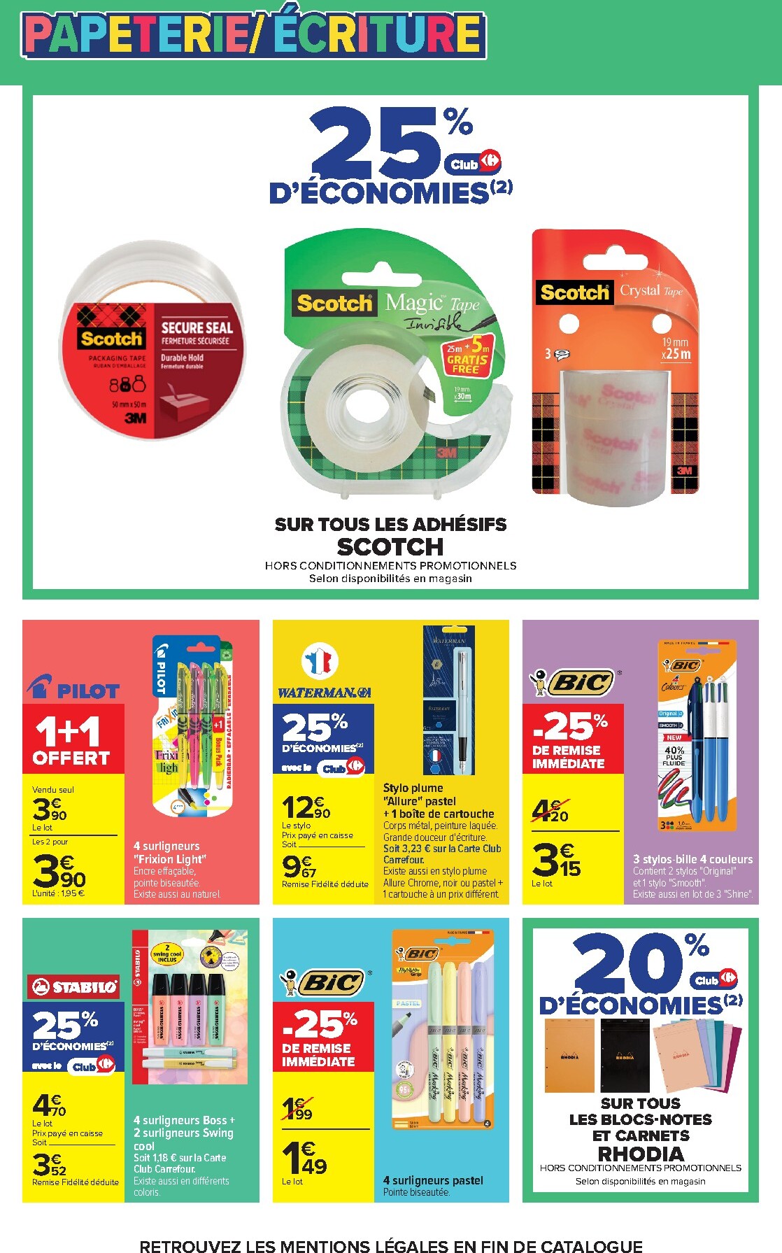 carrefour - Flyer Carrefour pour la semaine prochaine du du mardi 21/07/2026 au du lundi 03/08/2026 - page: 72