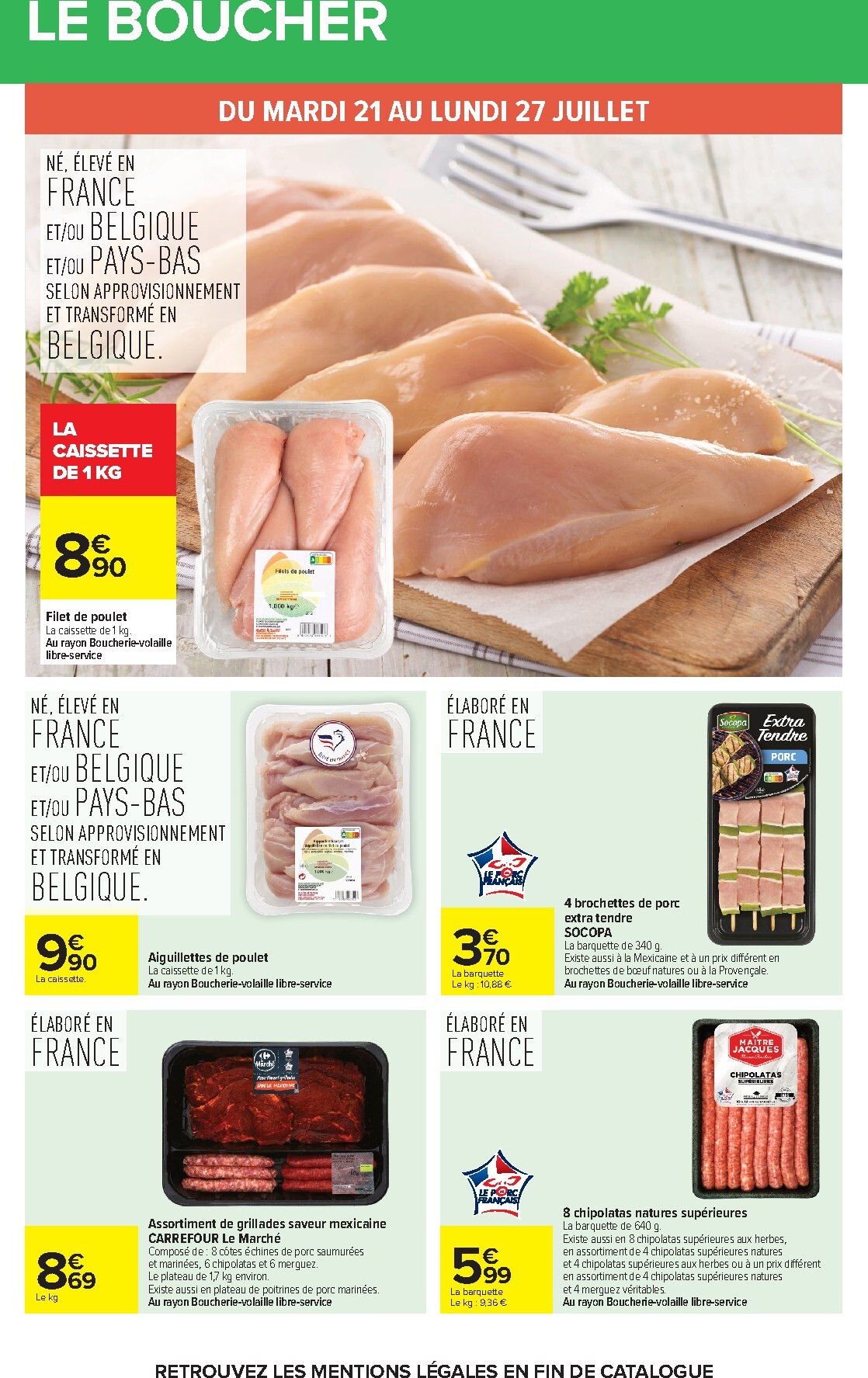 carrefour - Flyer Carrefour pour la semaine prochaine du du mardi 21/07/2026 au du lundi 03/08/2026 - page: 23