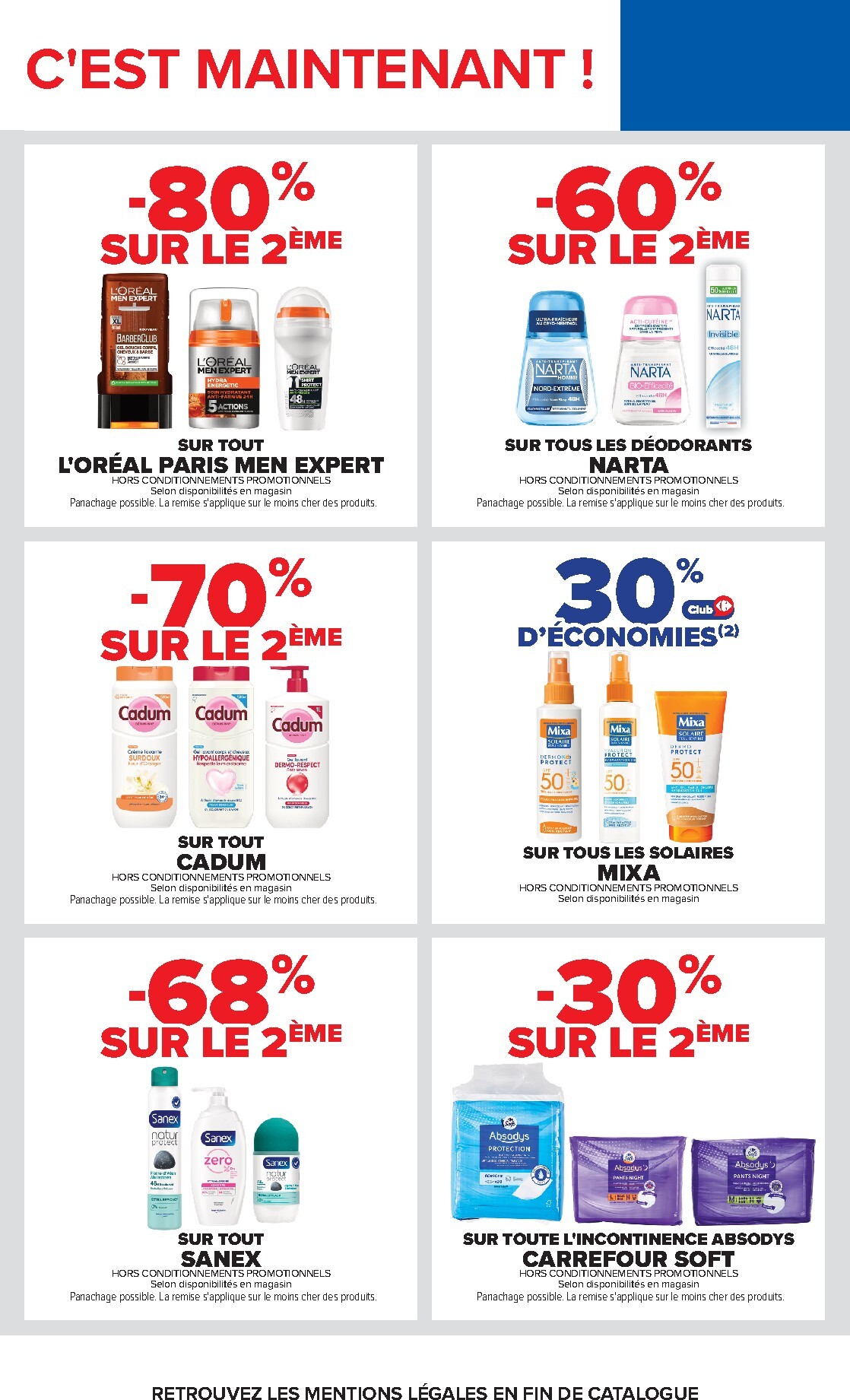 carrefour - Flyer Carrefour pour la semaine prochaine du du mardi 21/07/2026 au du lundi 03/08/2026 - page: 48