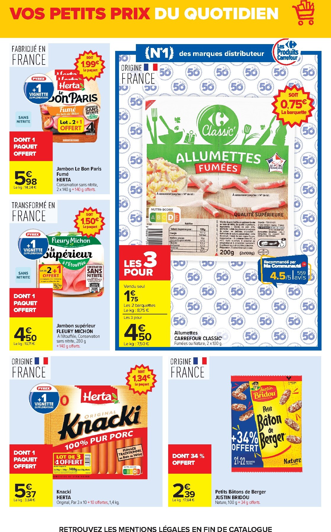 carrefour - Flyer Carrefour pour la semaine prochaine du du mardi 28/07/2026 au du lundi 10/08/2026 - page: 12