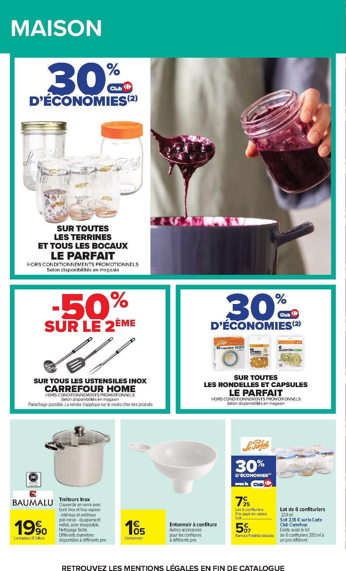 carrefour - Flyer Carrefour pour la semaine prochaine du du mardi 28/07/2026 au du lundi 10/08/2026 - page: 64
