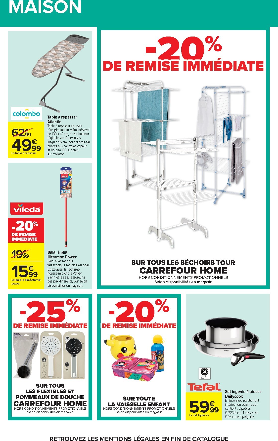 carrefour - Flyer Carrefour pour la semaine prochaine du du mardi 28/07/2026 au du lundi 10/08/2026 - page: 63