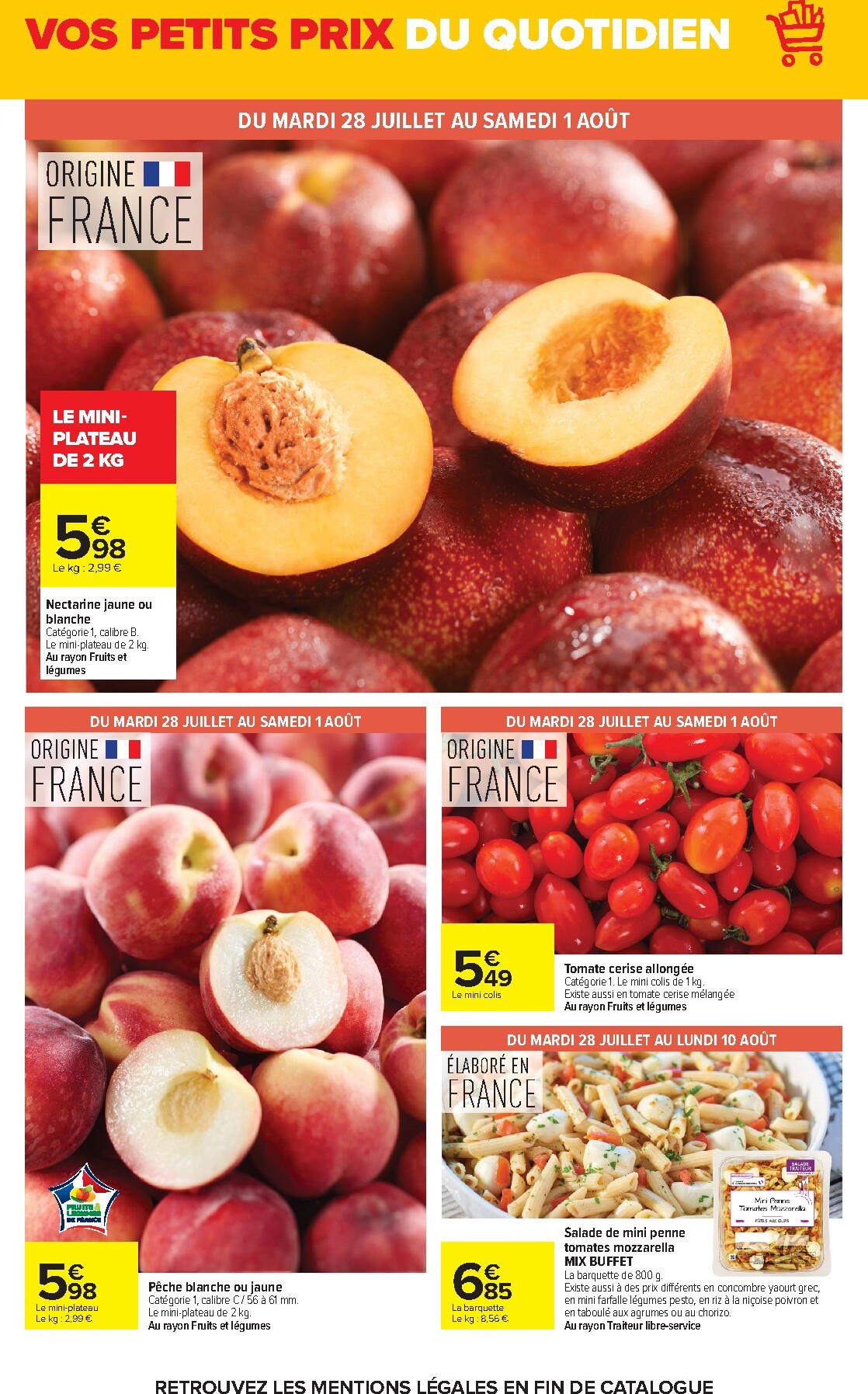 carrefour - Flyer Carrefour pour la semaine prochaine du du mardi 28/07/2026 au du lundi 10/08/2026 - page: 11