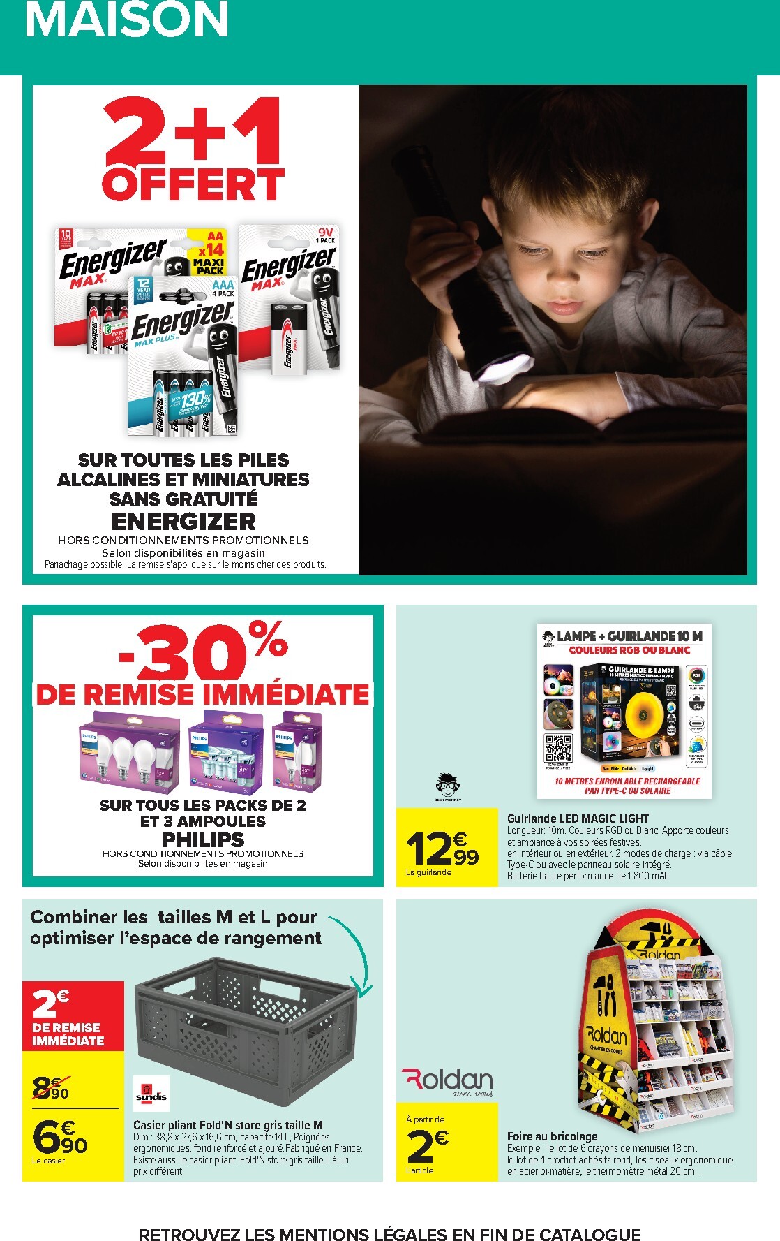 carrefour - Flyer Carrefour pour la semaine prochaine du du mardi 28/07/2026 au du lundi 10/08/2026 - page: 60