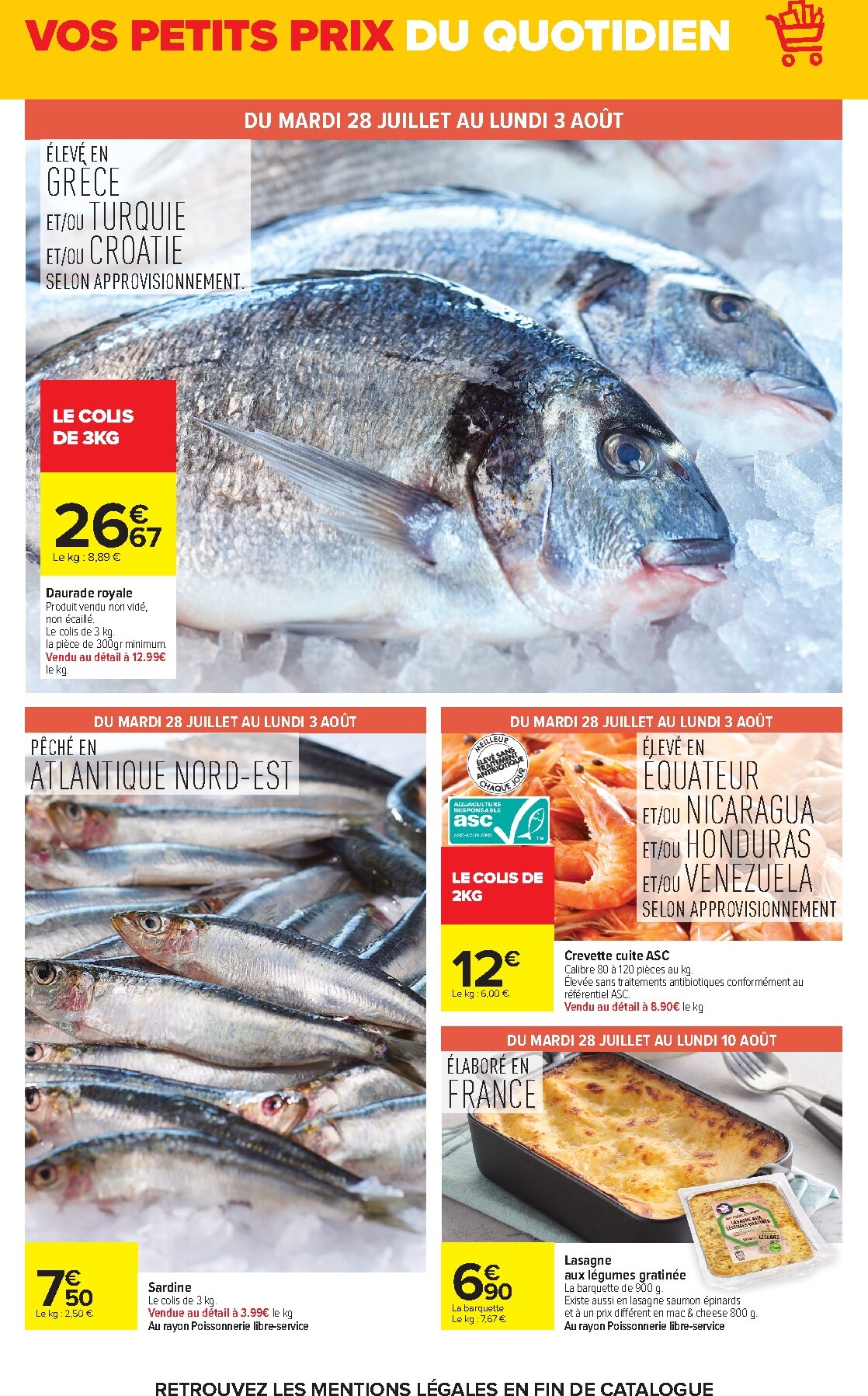 carrefour - Flyer Carrefour pour la semaine prochaine du du mardi 28/07/2026 au du lundi 10/08/2026 - page: 10