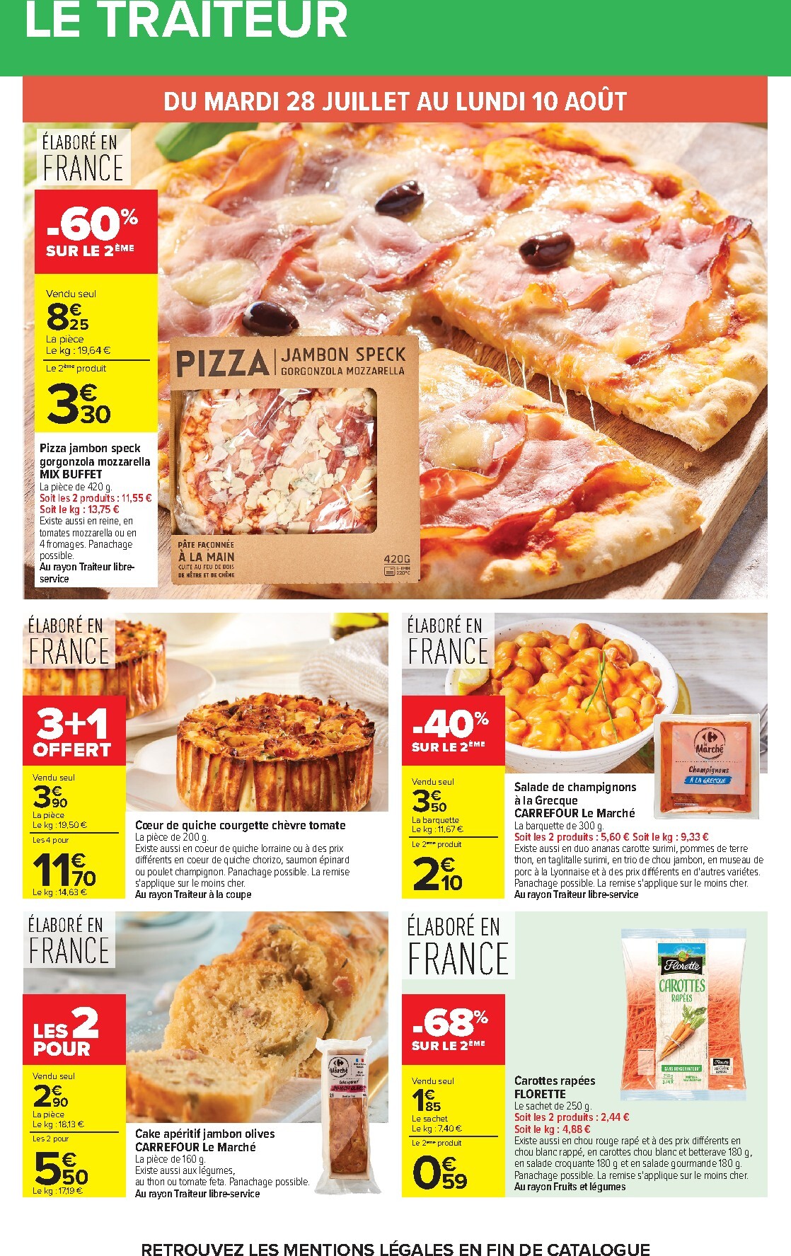 carrefour - Flyer Carrefour pour la semaine prochaine du du mardi 28/07/2026 au du lundi 10/08/2026 - page: 33
