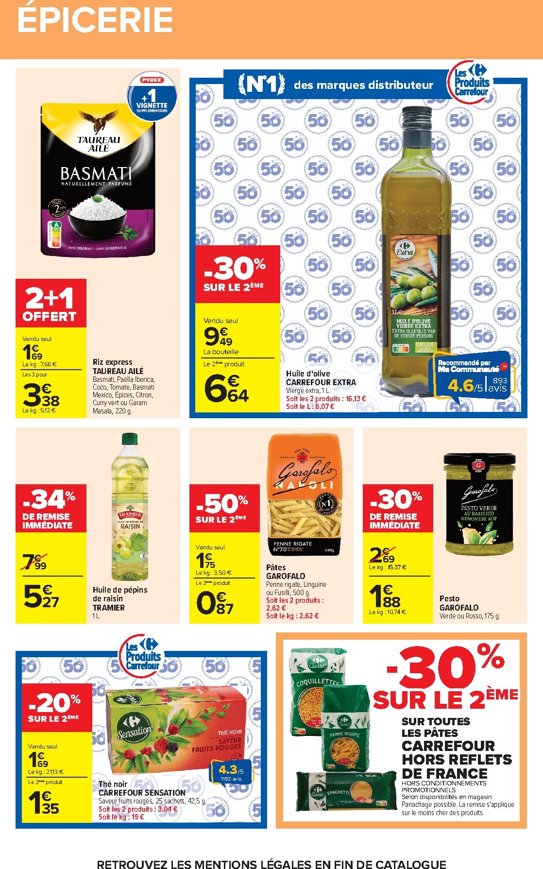 carrefour - Flyer Carrefour pour la semaine prochaine du du mardi 28/07/2026 au du lundi 10/08/2026 - page: 43